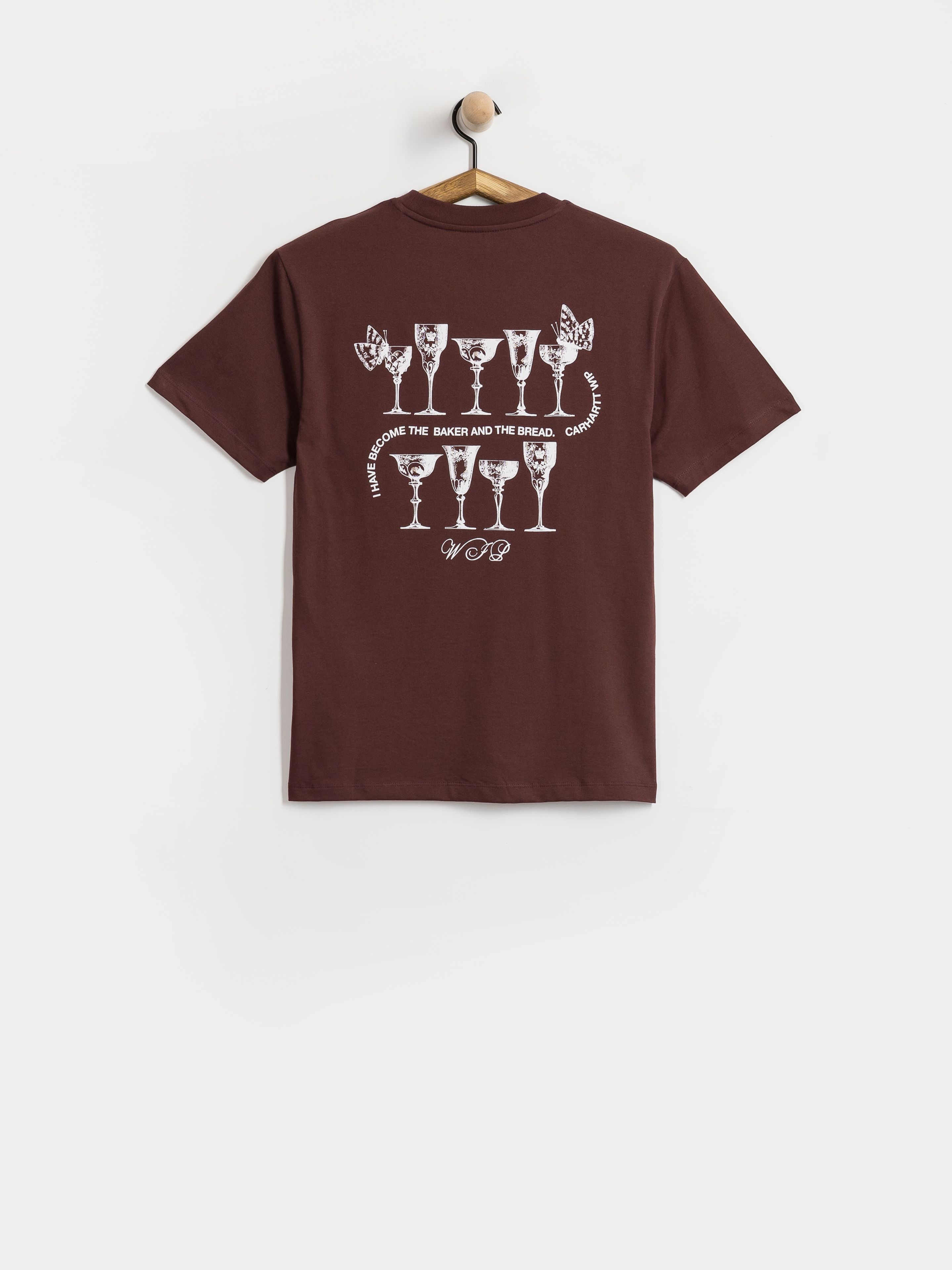 Tričko Carhartt WIP Silver Cups Wmn (amarone)