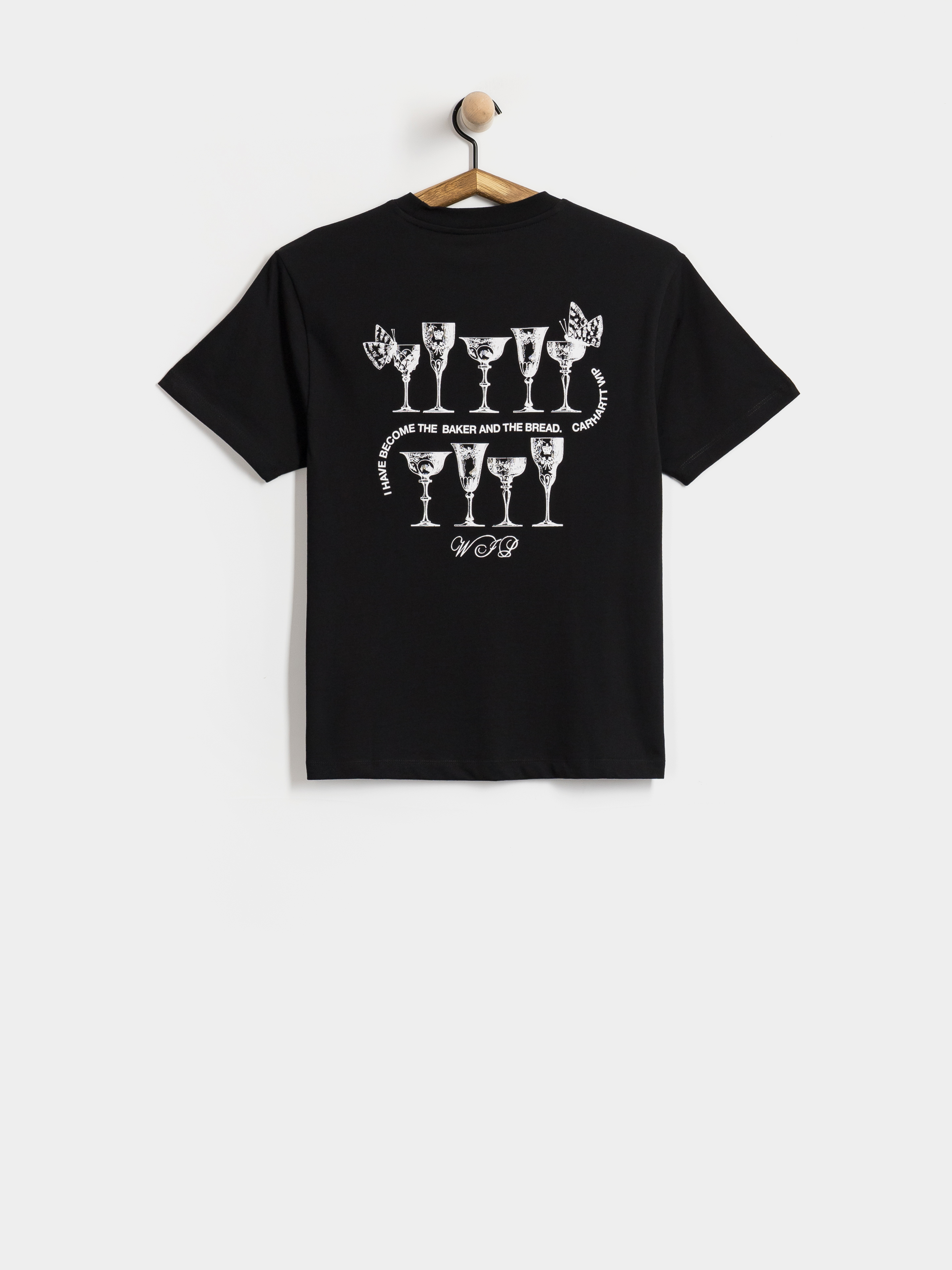 Tričko Carhartt WIP Silver Cups Wmn (black)