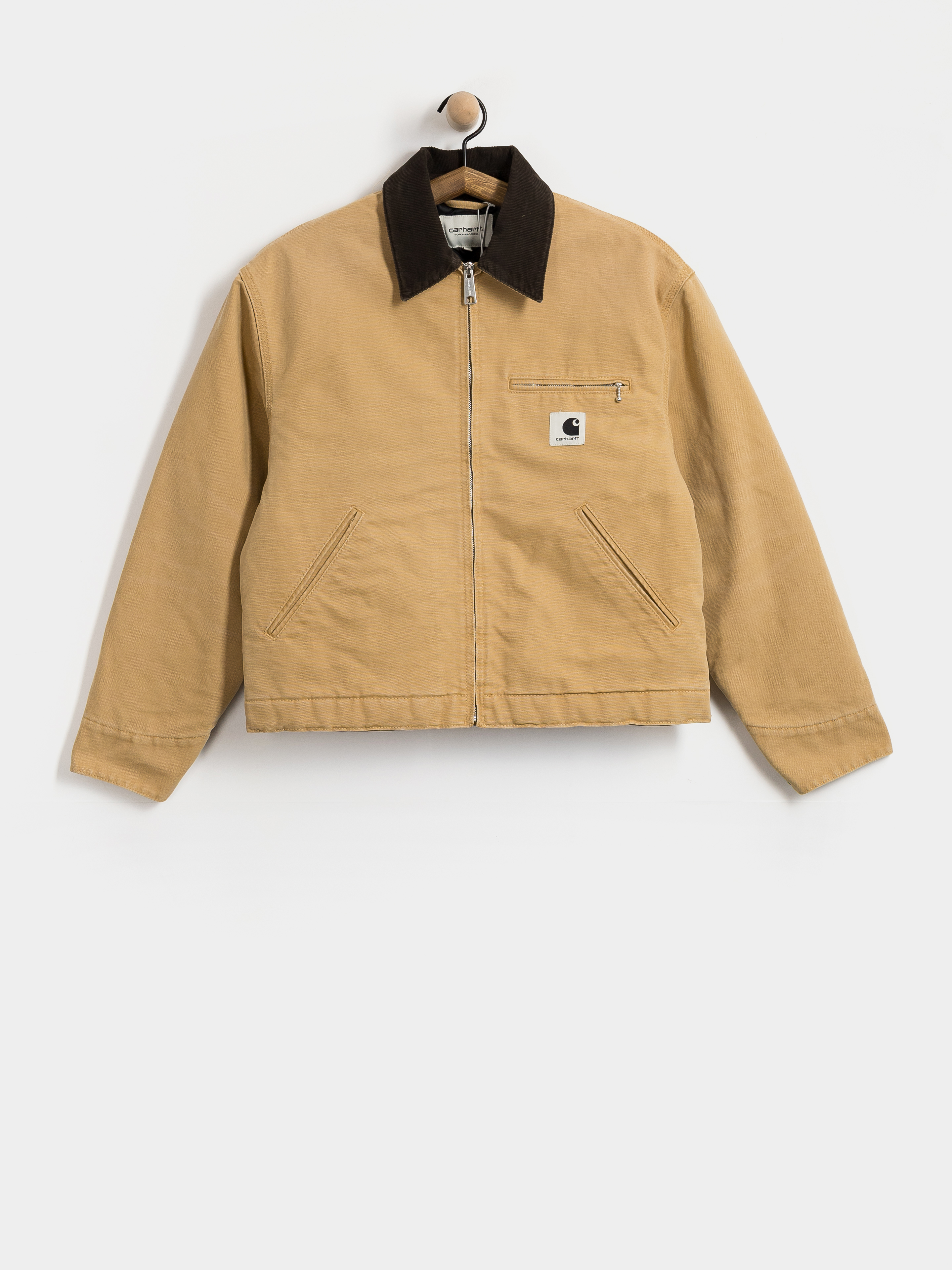 Bunda Carhartt WIP OG Detroit Wmn (wip dusty h/tobacco/stone canvas)
