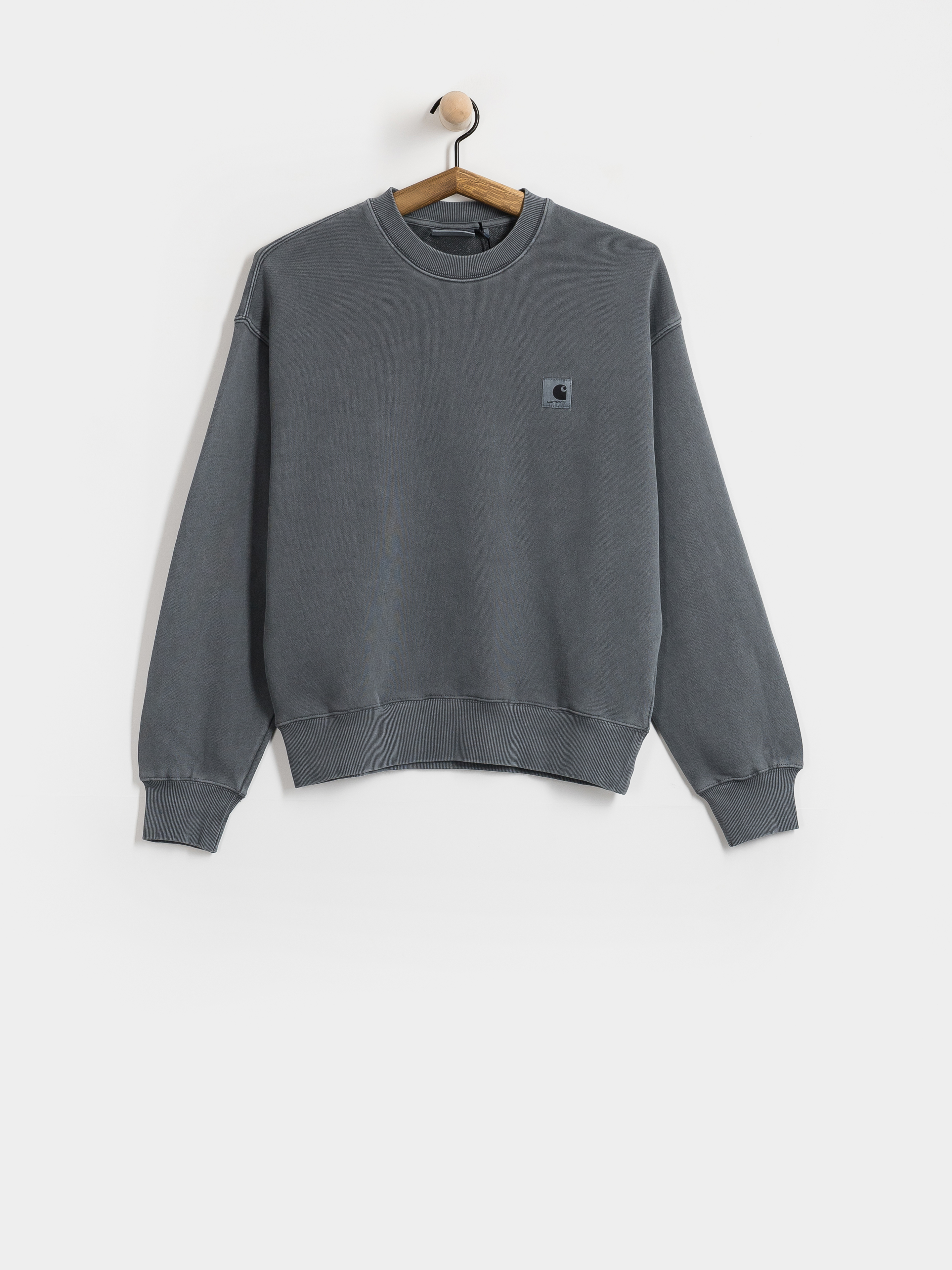Mikina Carhartt WIP Nelson Wmn (styx/garment dyed)