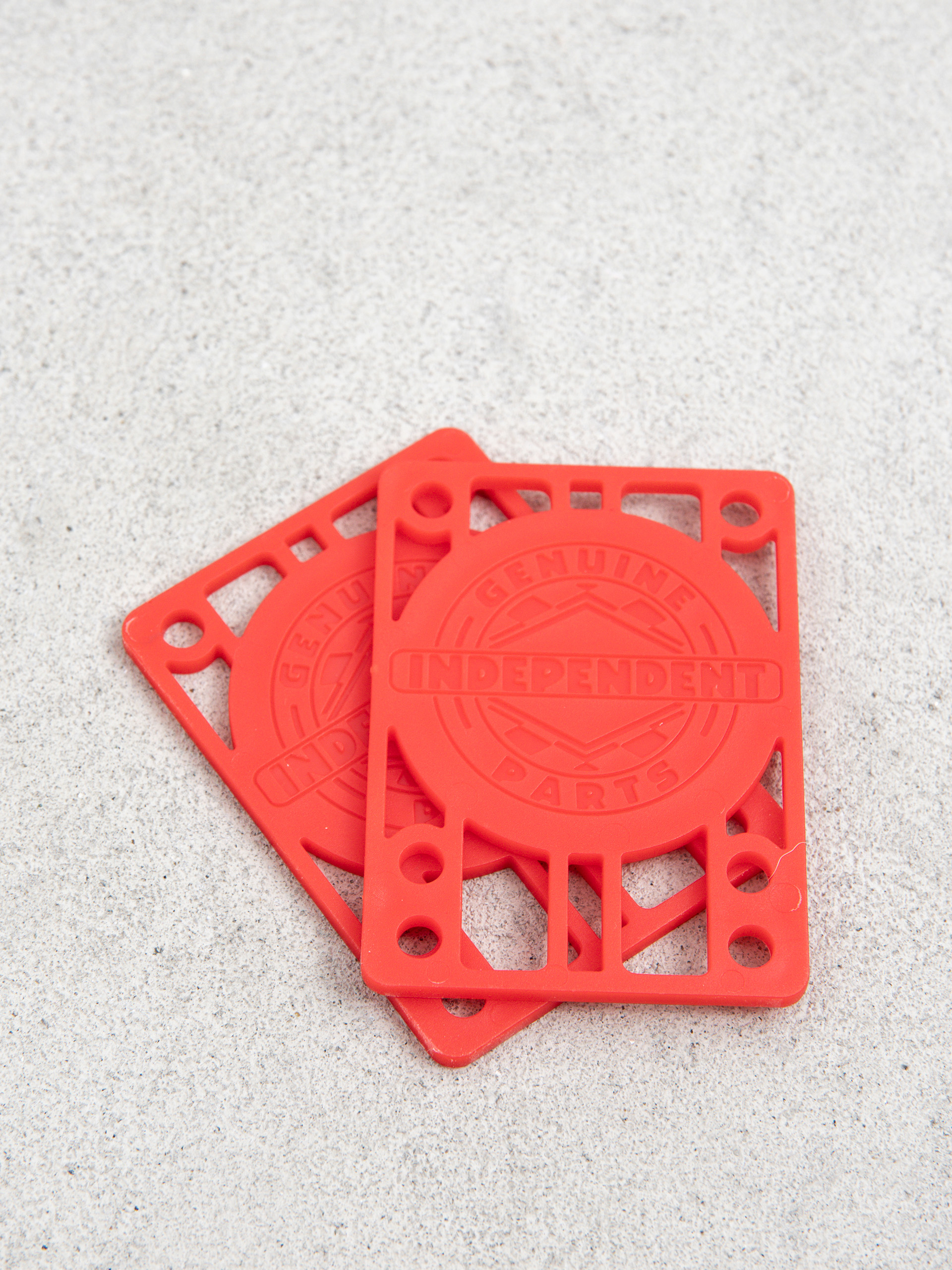 Podložky Independent Genuine Risers Pk2 (red)
