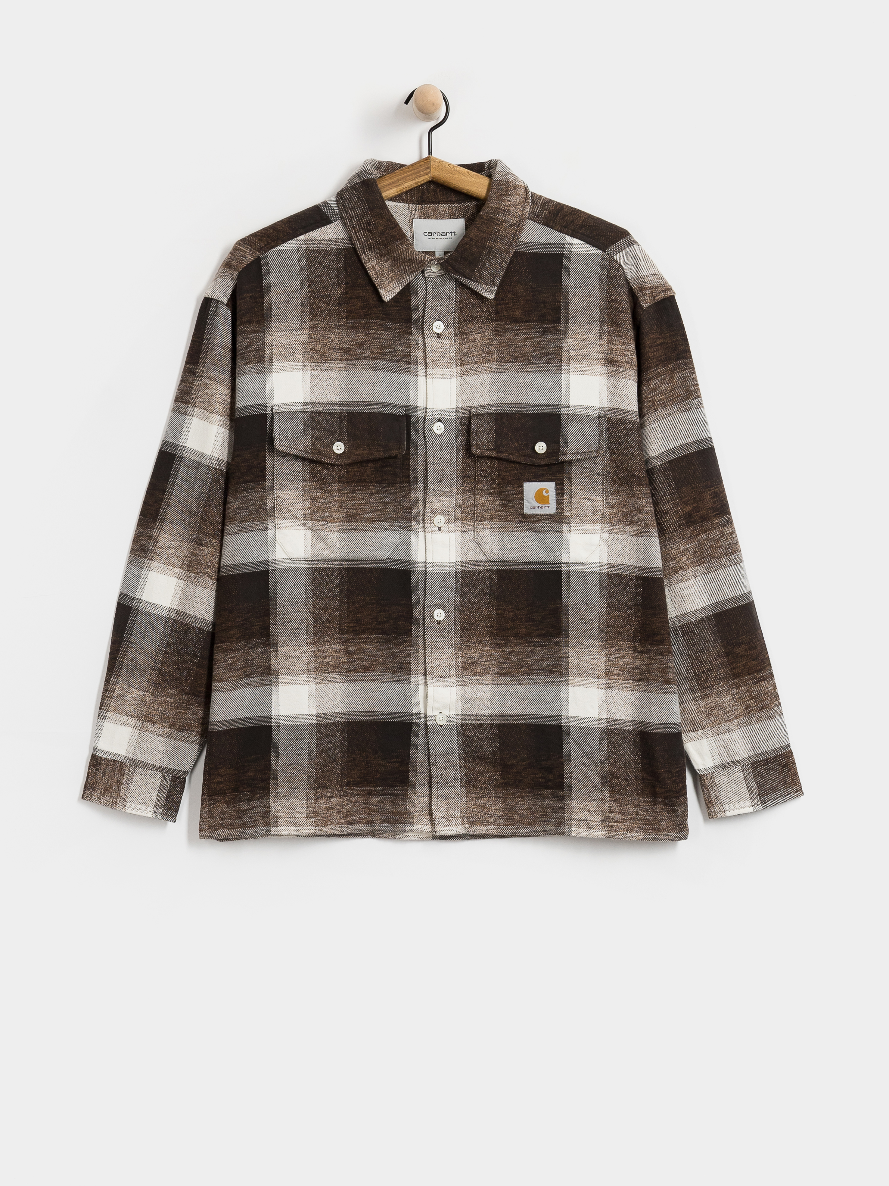 Košile Carhartt WIP Esterson (esterson check tobacco)
