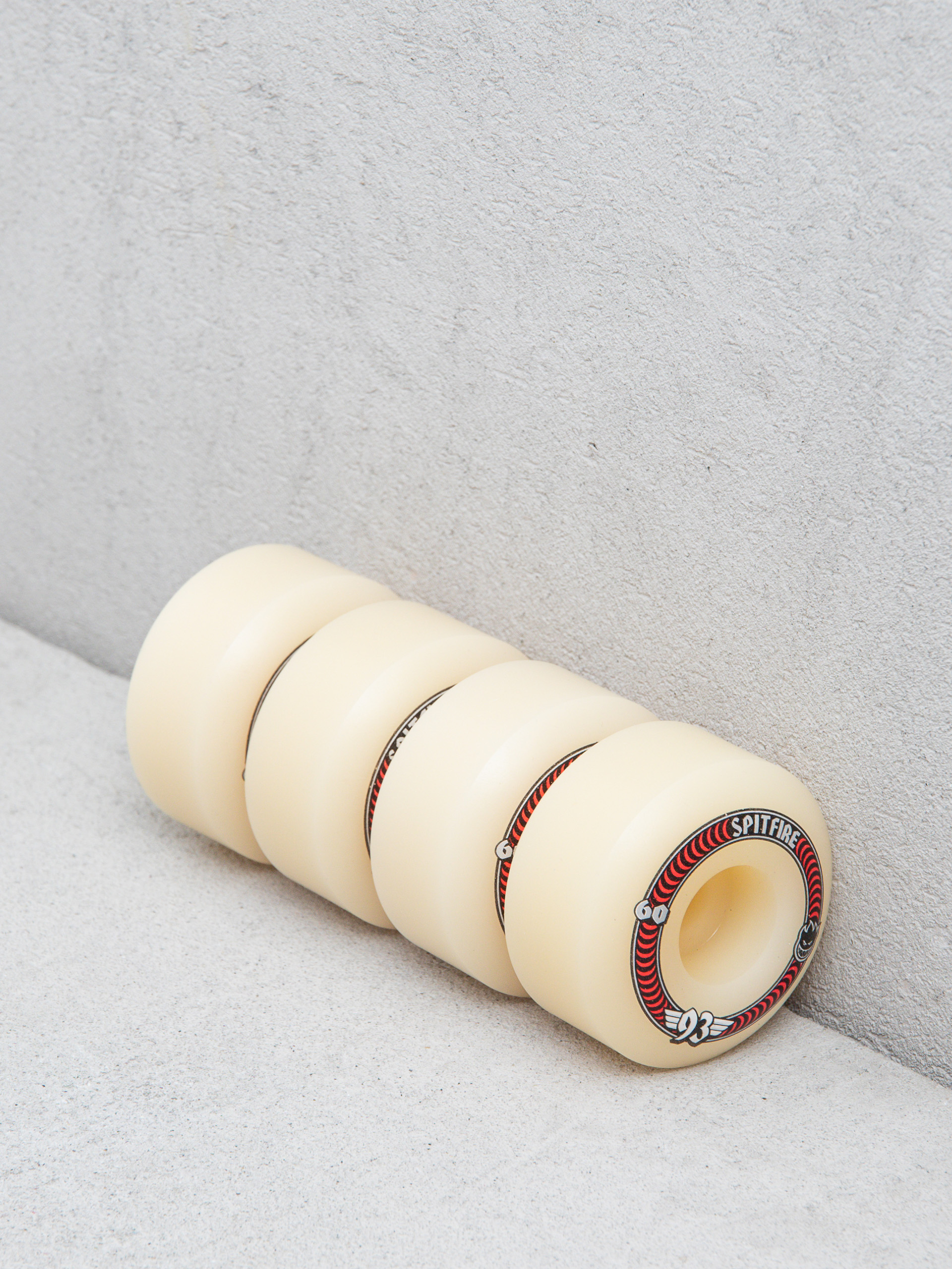 Kolečka Spitfire F4 93D Classics (natural/red)