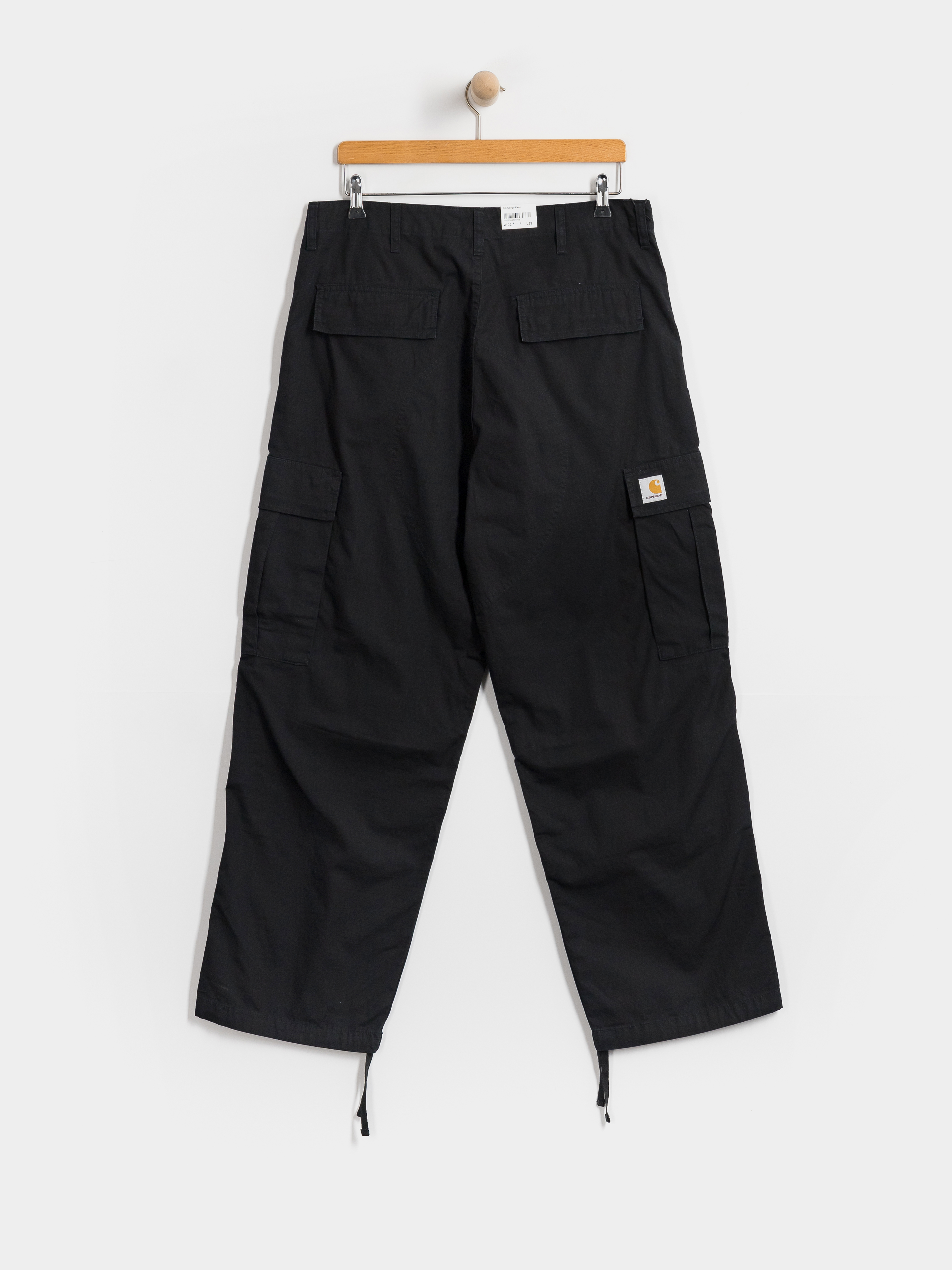 Kalhoty Carhartt WIP OG Cargo (black/stone washed)