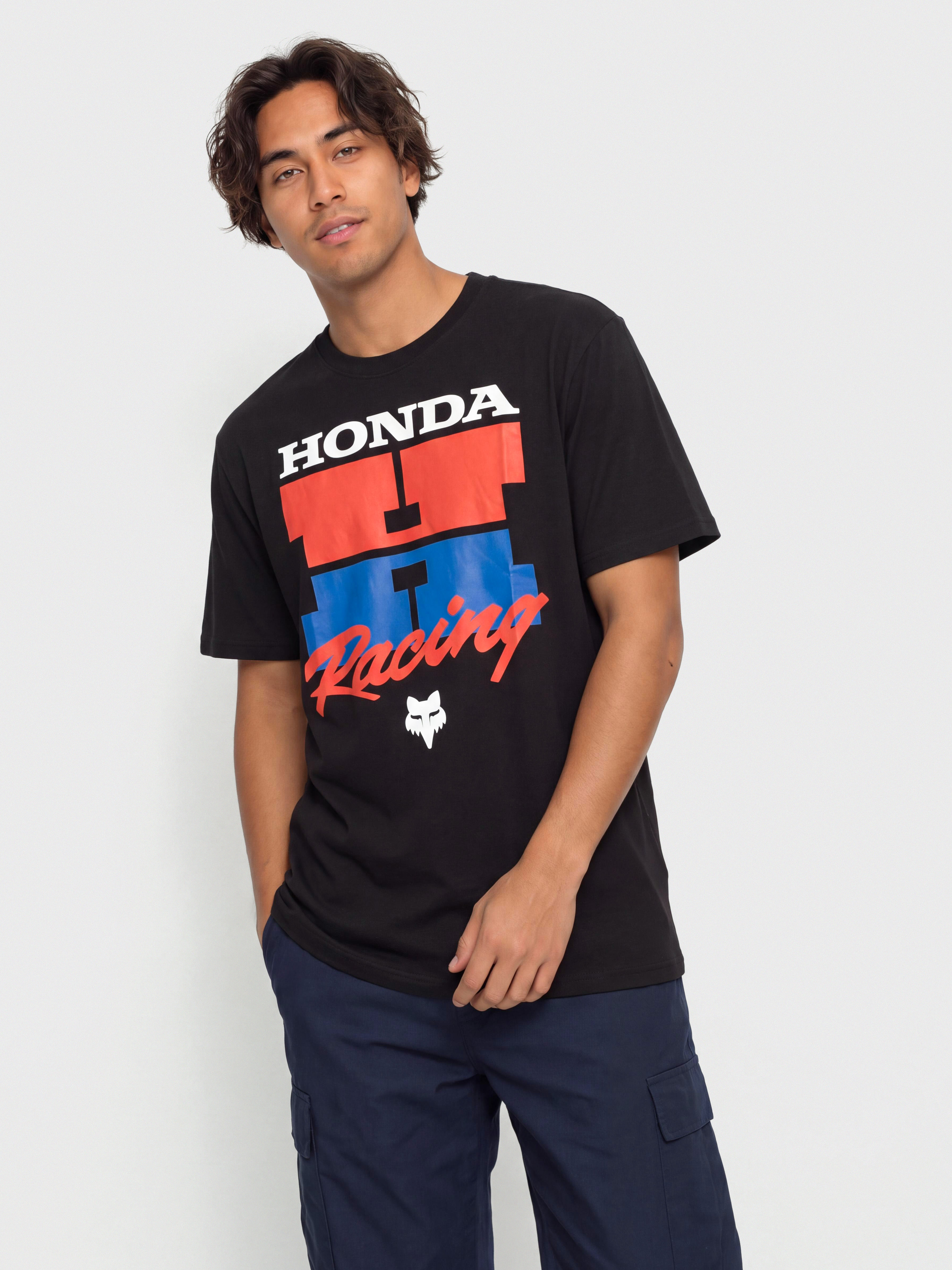 Tričko Fox Honda Midweight (black)