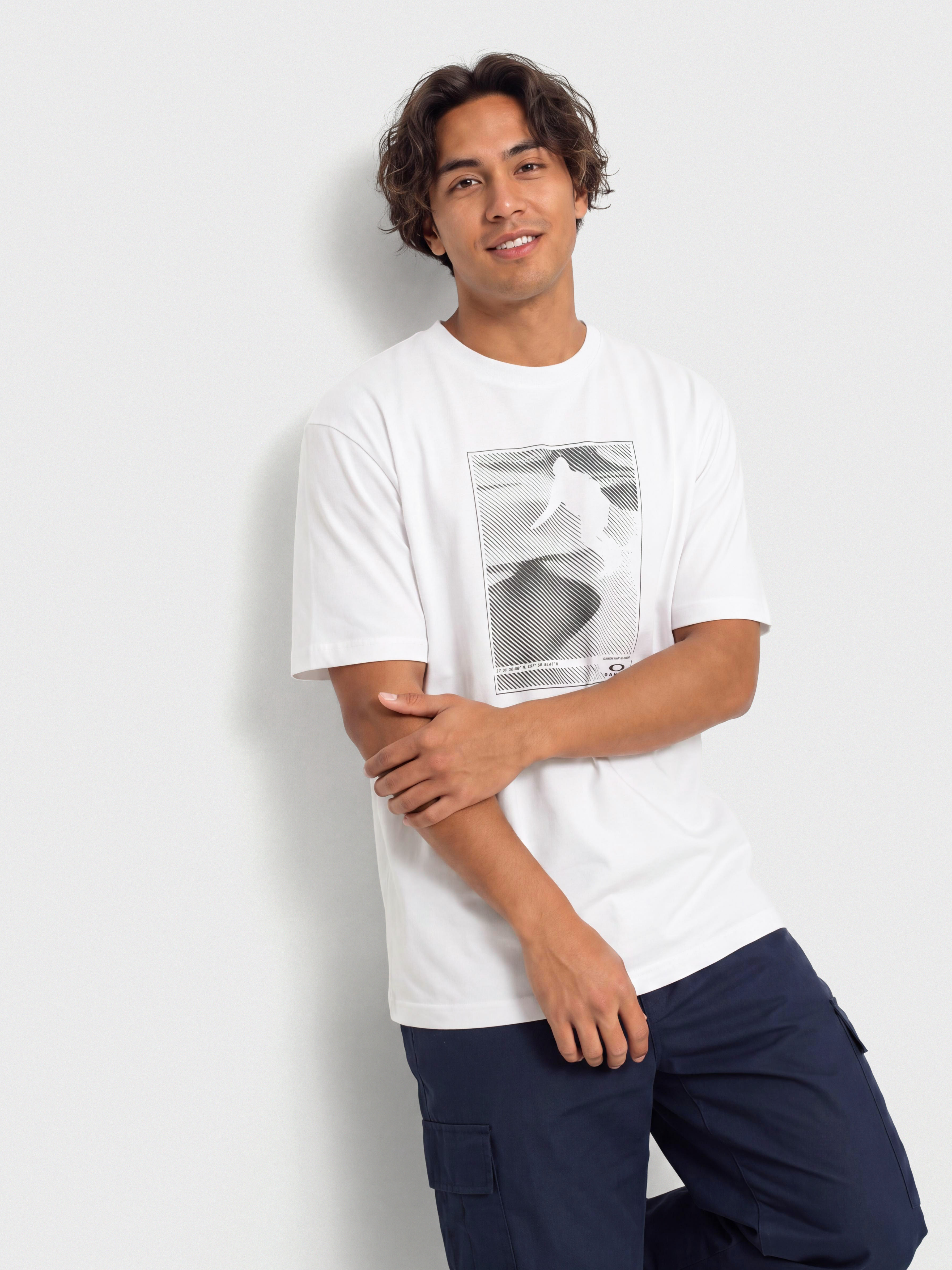 Tričko Oakley Sandboard (white)