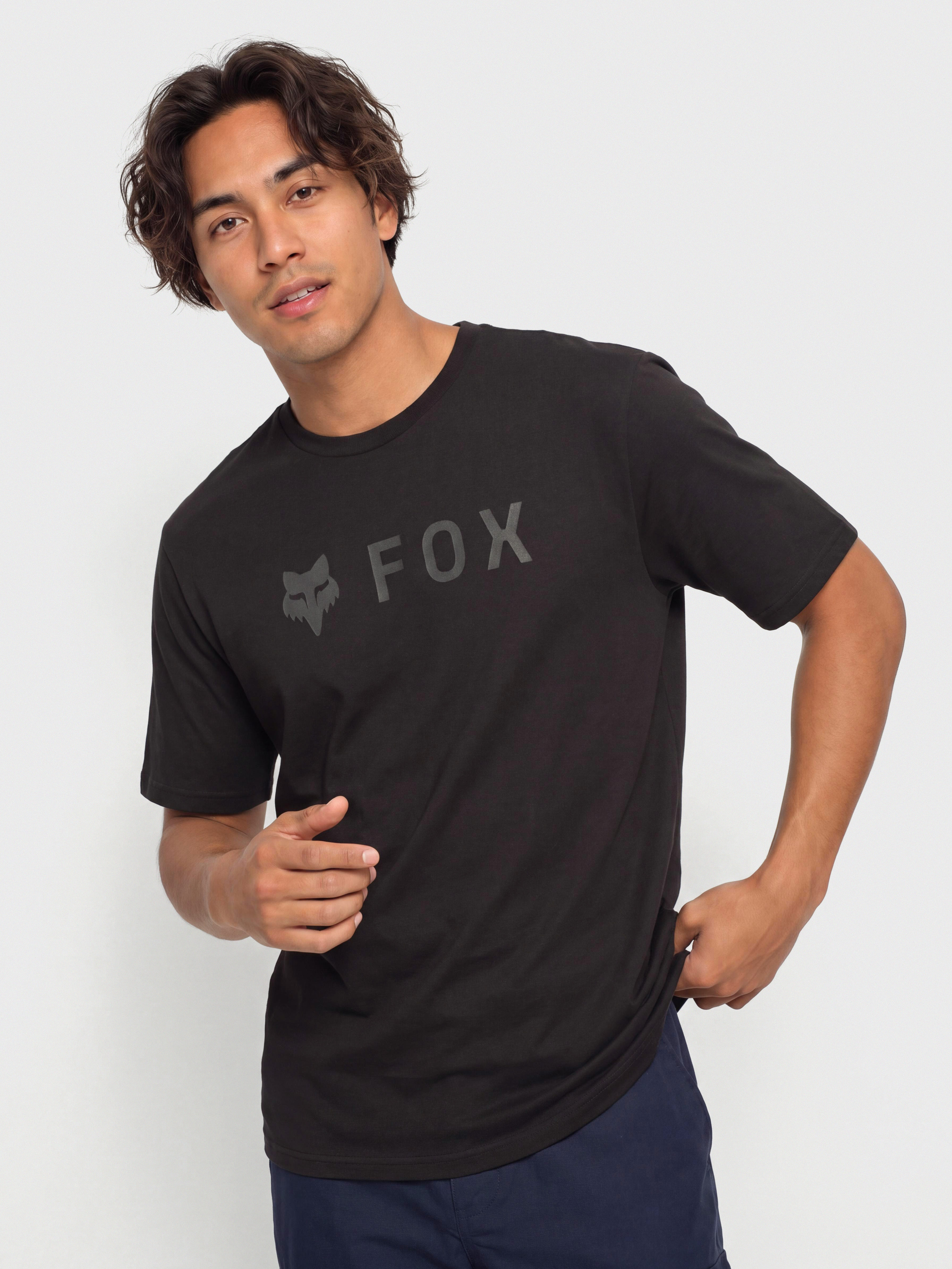 Tričko Fox Absolute Original Dri (black/black)