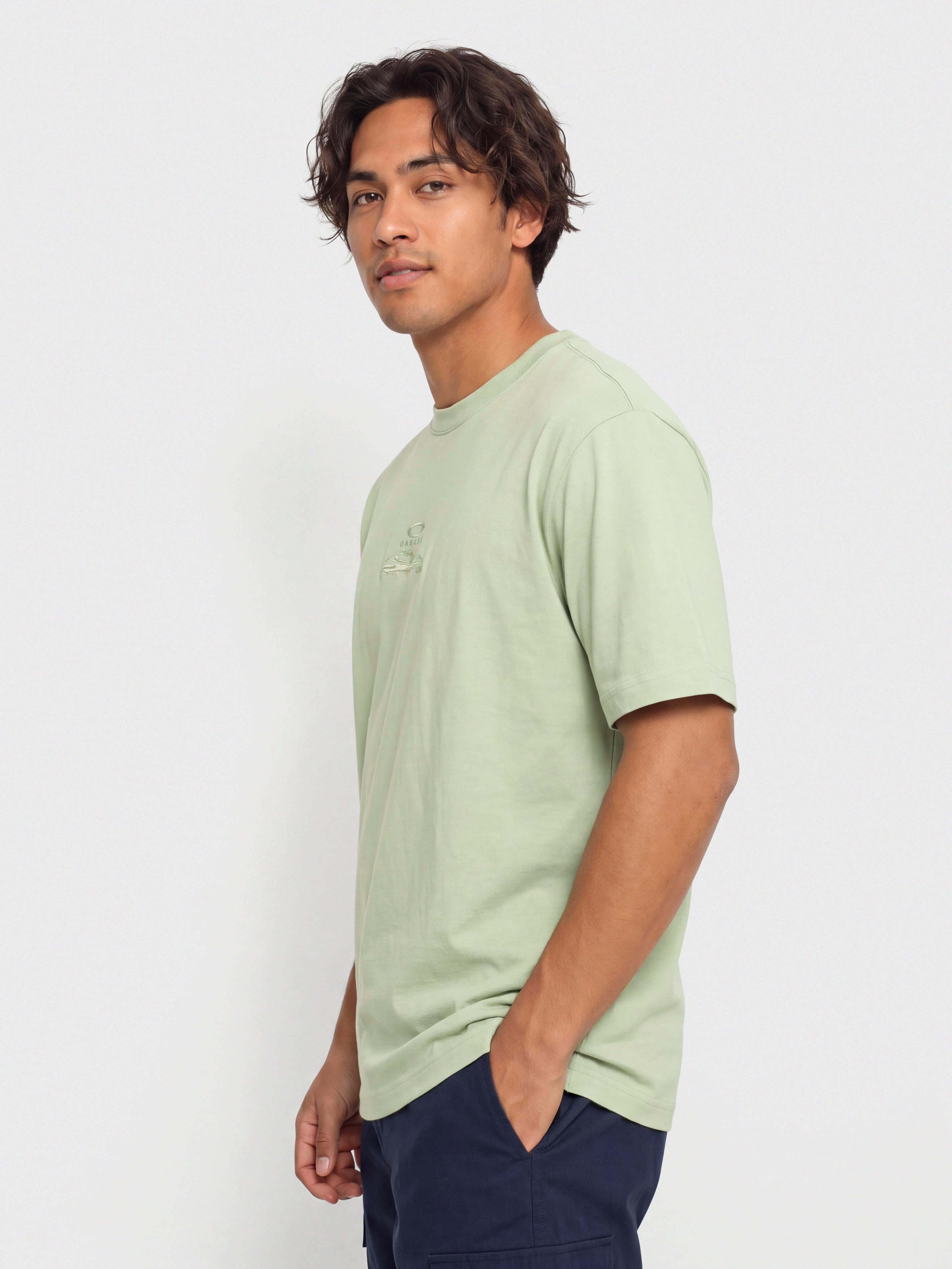 Tričko Oakley Mtn Ridge Embroidered (faded green)