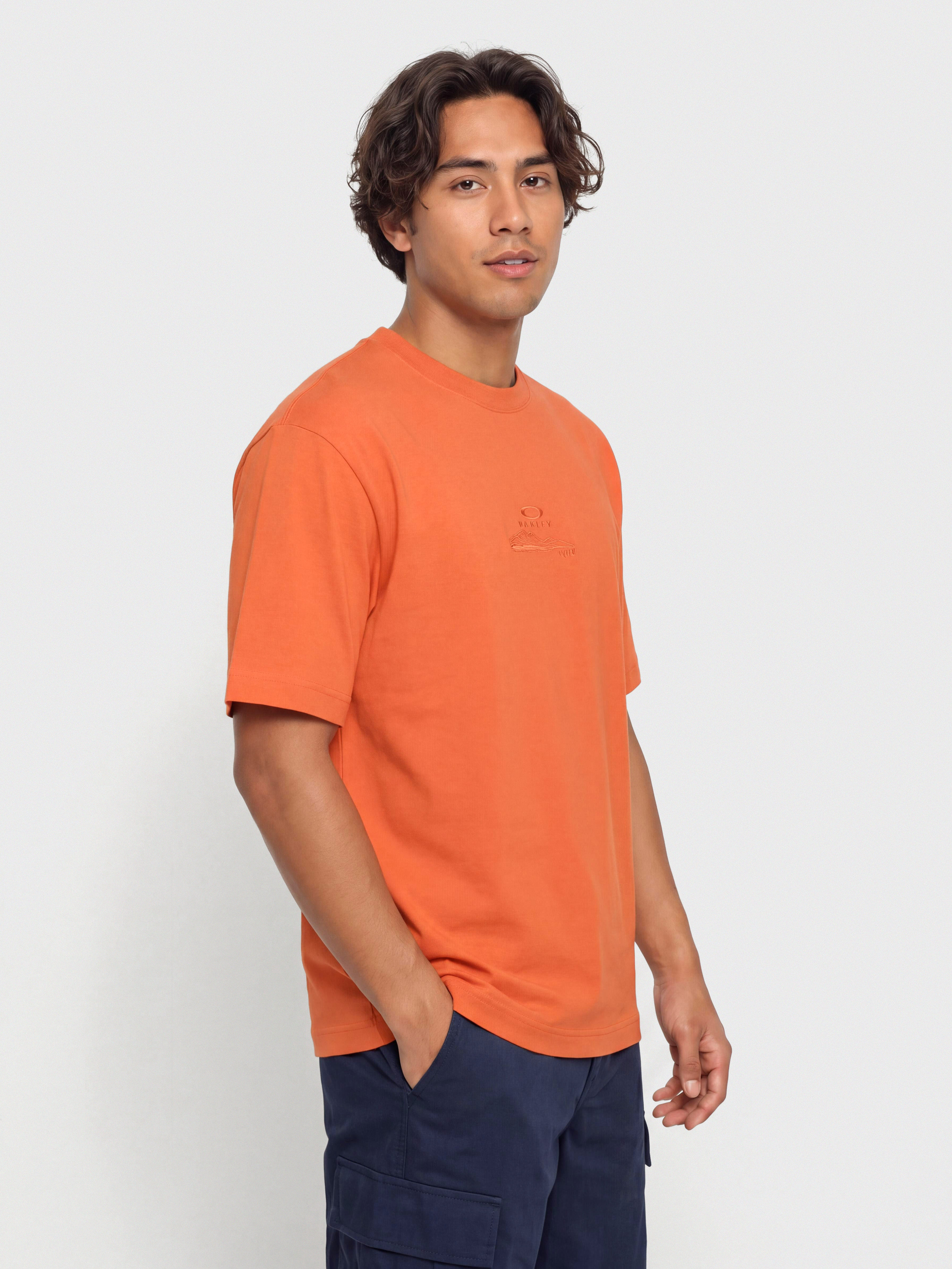 Tričko Oakley Mtn Ridge Embroidered (aviator orange)