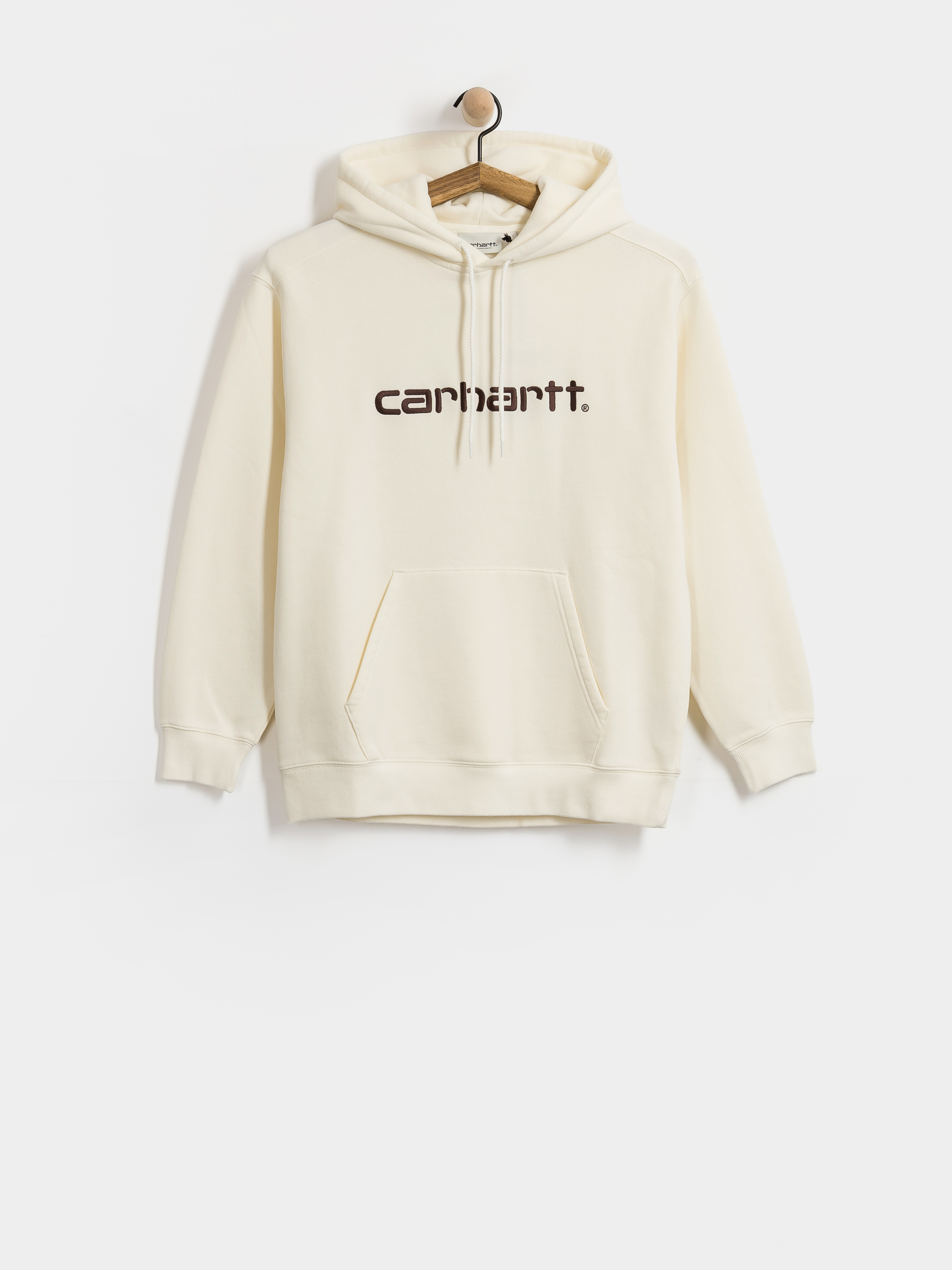 Mikina s kapucí Carhartt WIP Carhartt HD Wmn (wax/palisander)