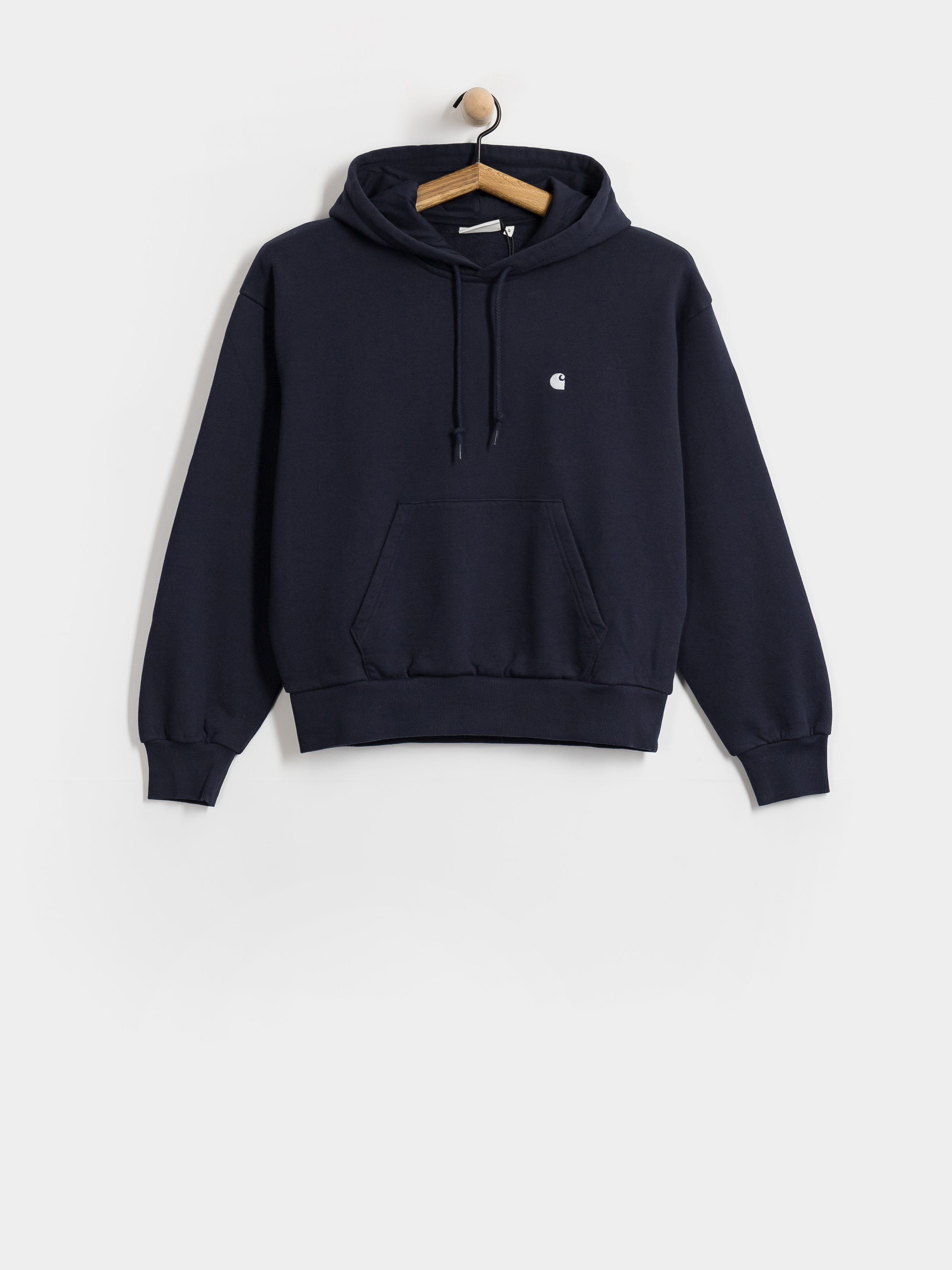 Mikina s kapucí Carhartt WIP Casey HD Wmn (dark navy/silver)