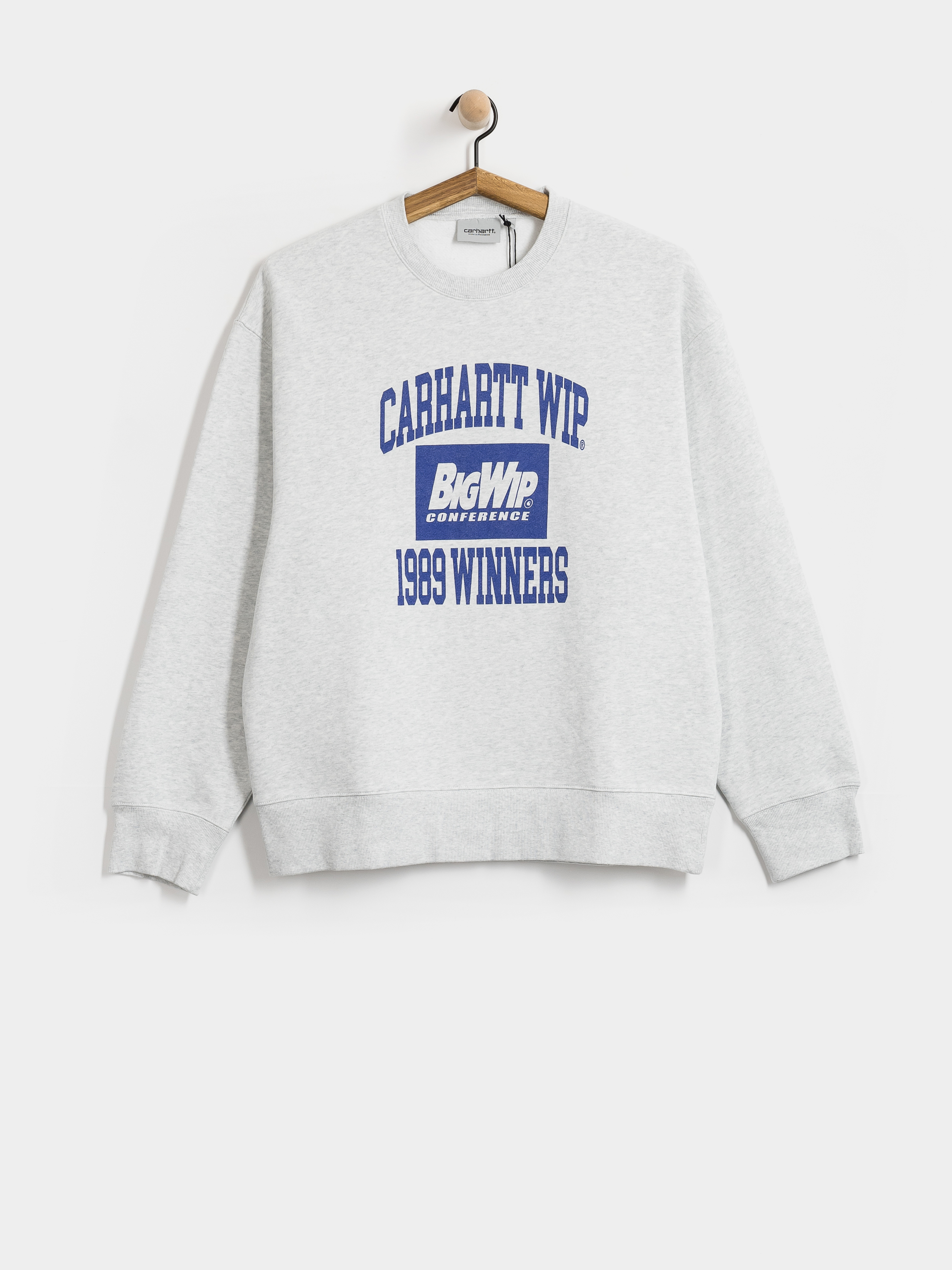 Mikina Carhartt WIP 1989 Winners (ash heather/heavy stone wash)