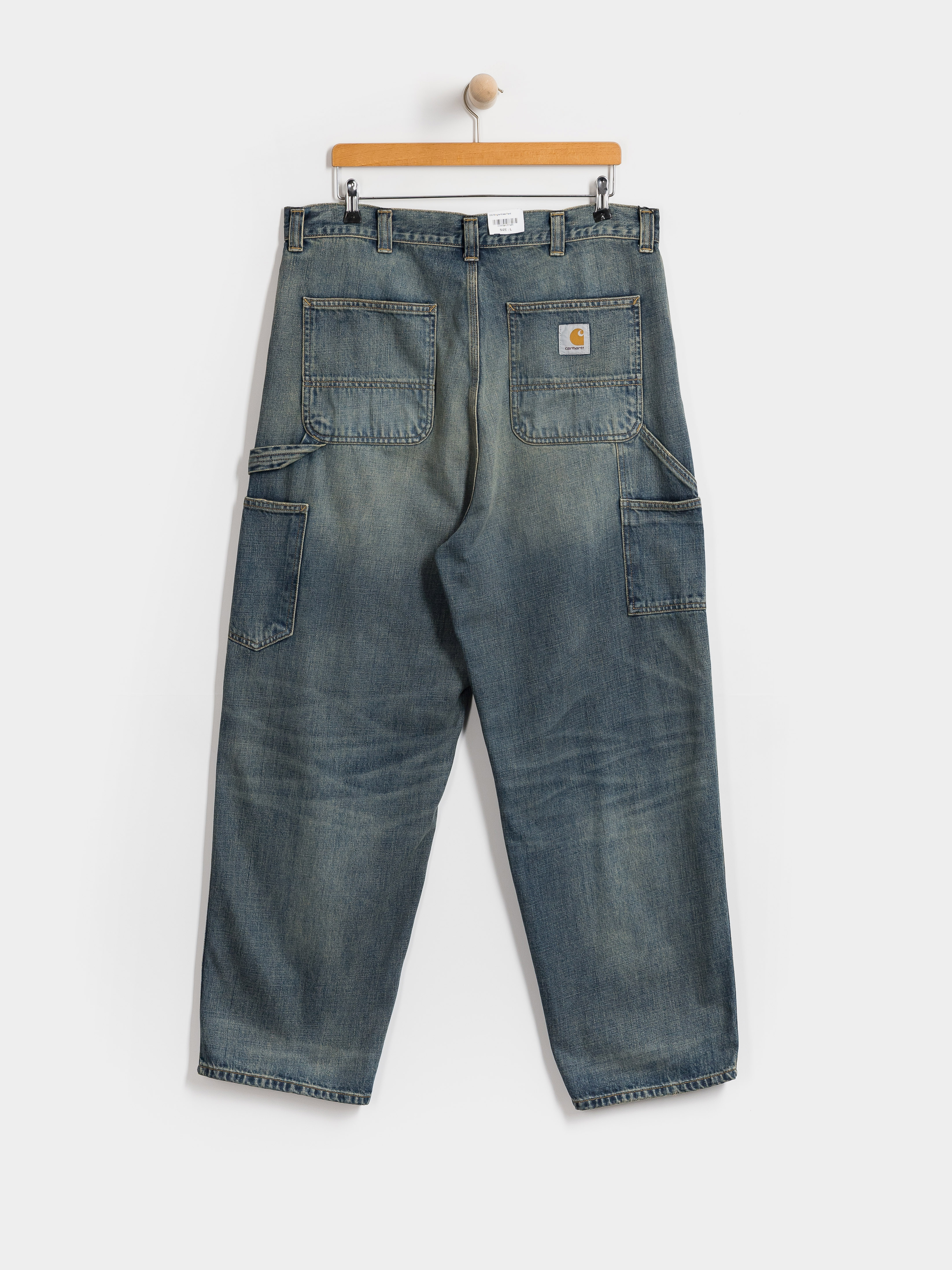 Kalhoty Carhartt WIP OG Single Knee (blue/worn used wash)