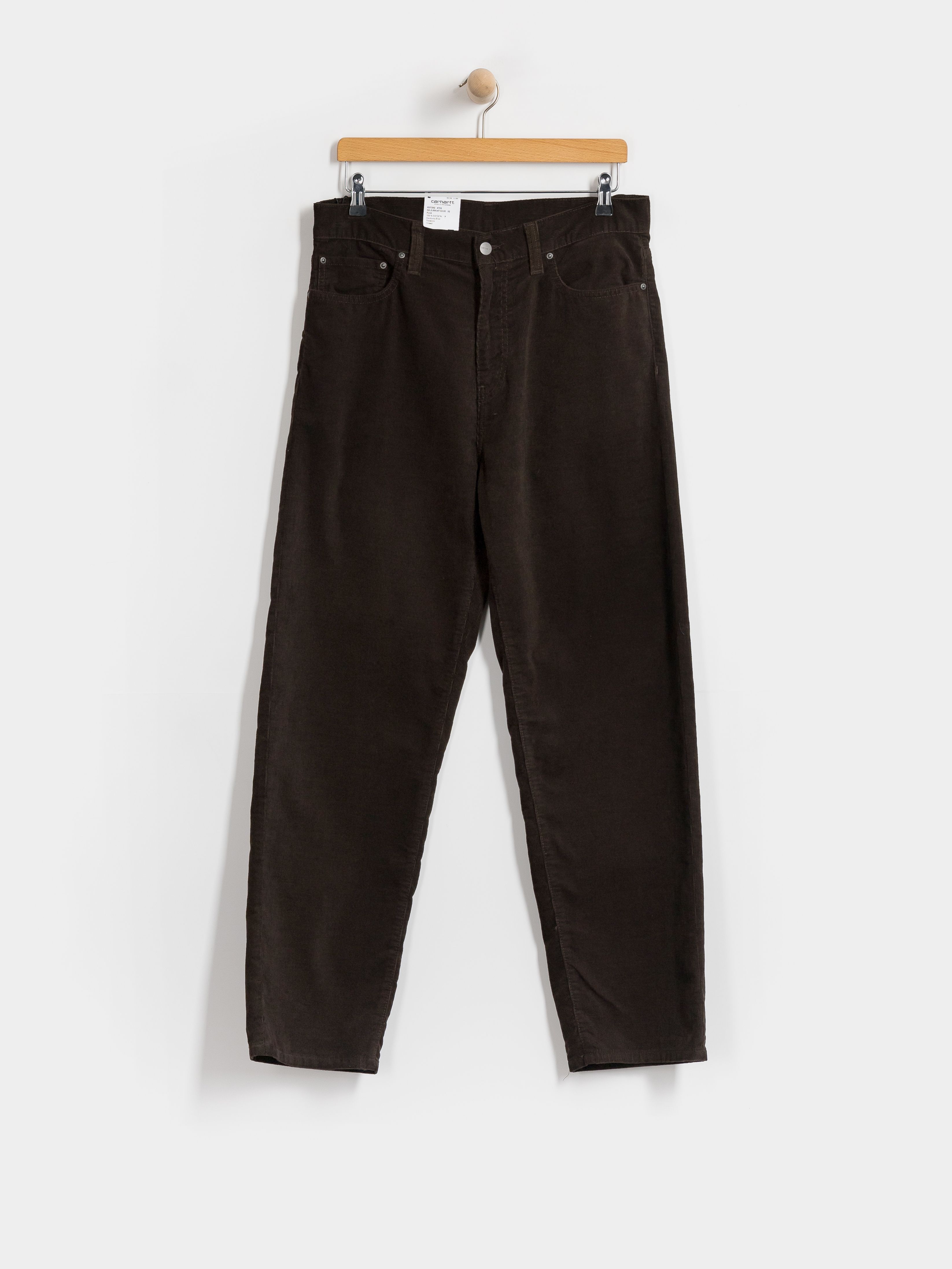 Kalhoty Carhartt WIP Aaron (tobacco/rinsed)