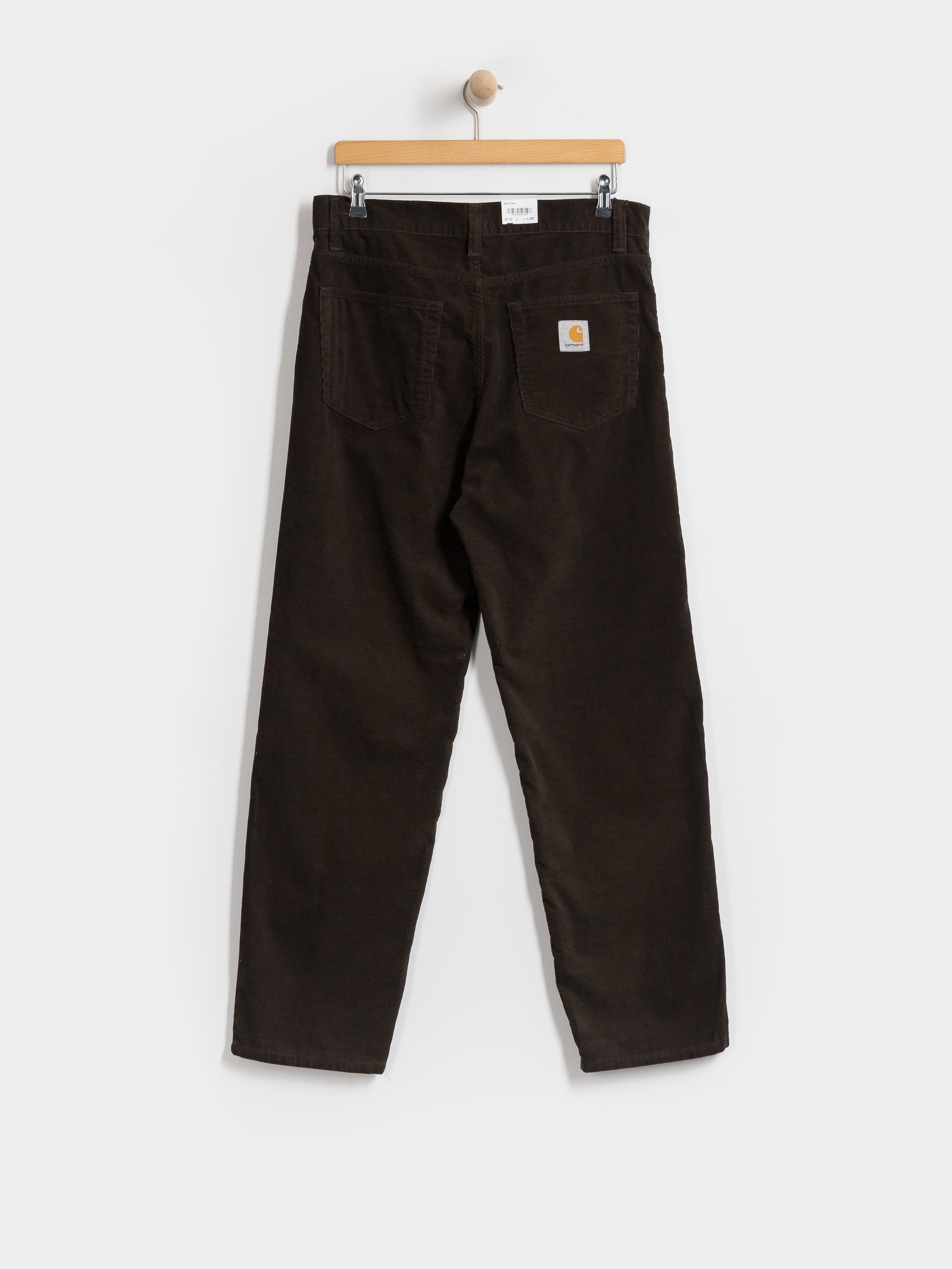 Kalhoty Carhartt WIP Aaron (tobacco/rinsed)