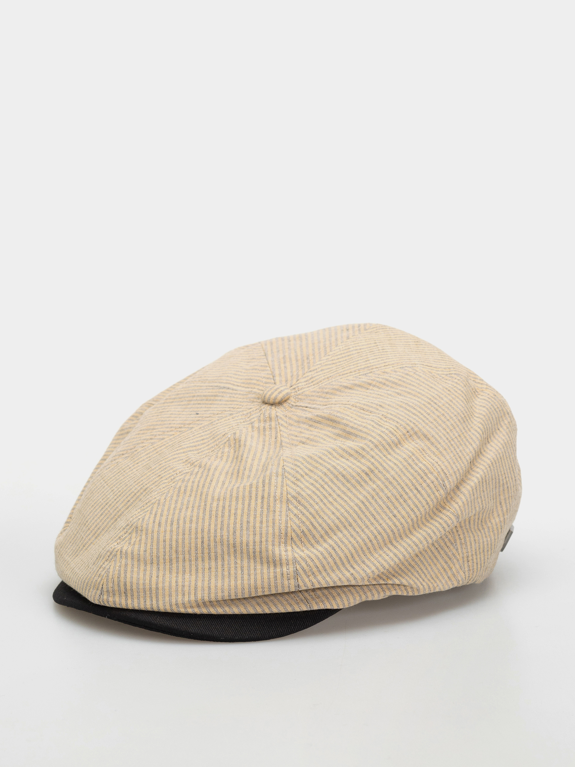 Klobouk s ku0161iltem Brixton Brood Snap Cap (khaki stripe/washed black)