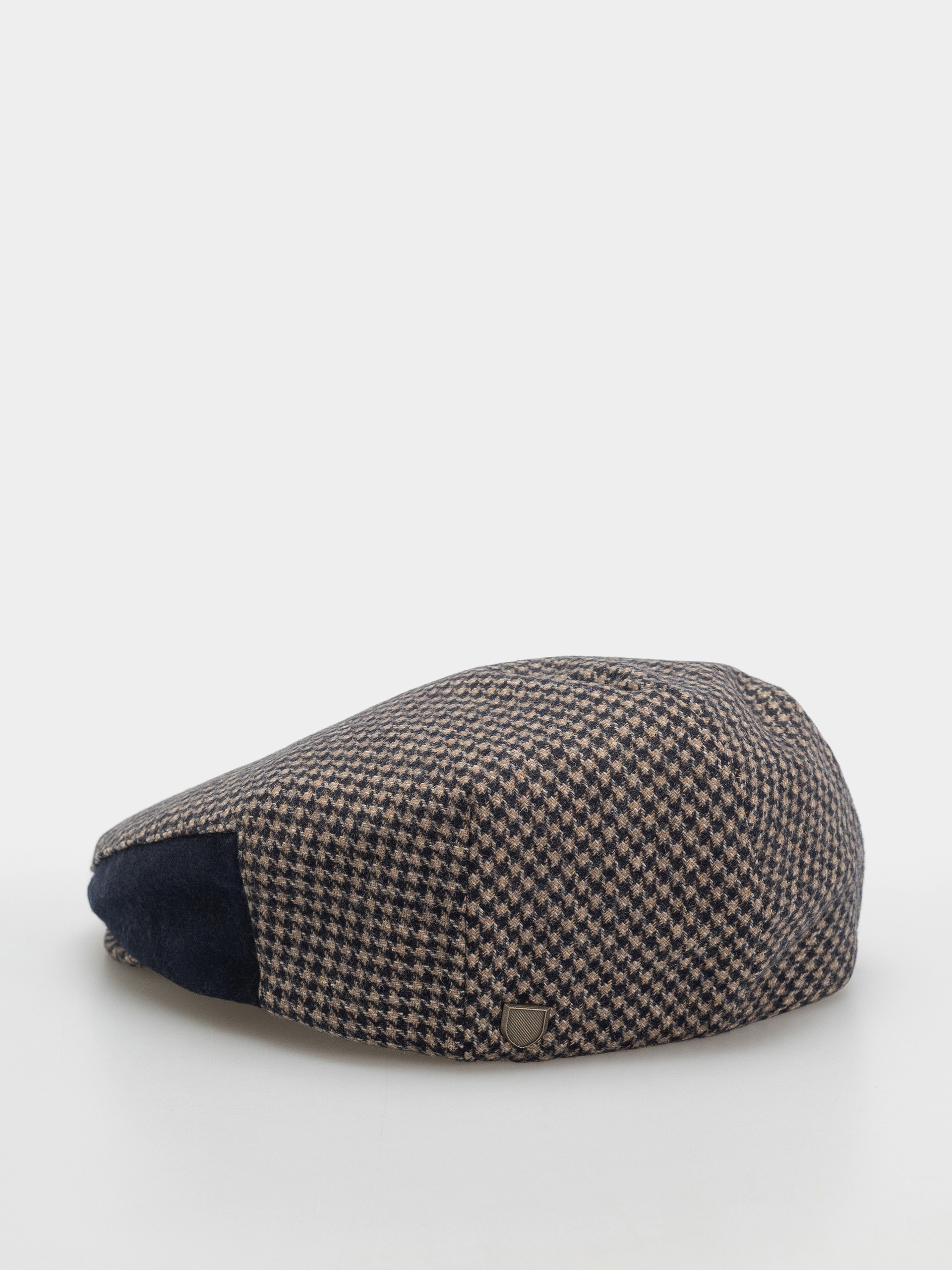 Klobouk s kšiltem Brixton Hooligan Snap Cap (navy/sand houndstooth)