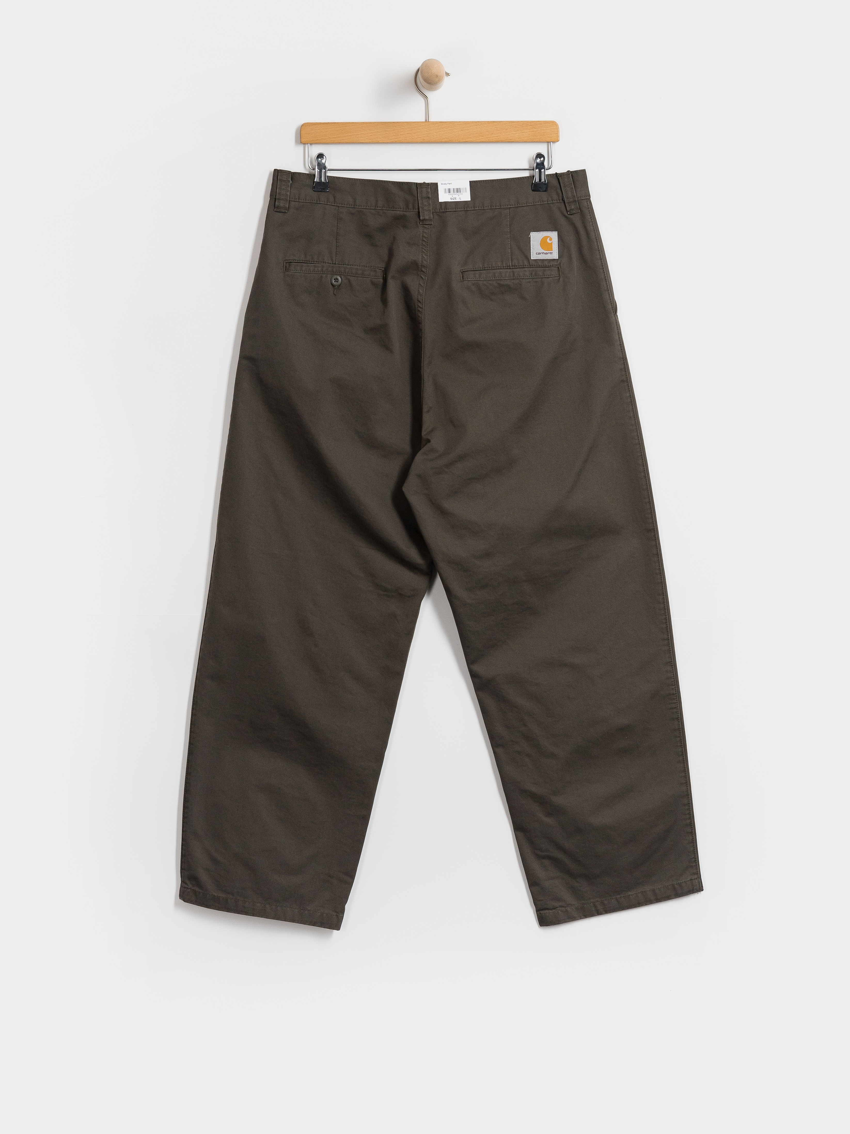 Kalhoty Carhartt WIP Brady (shungite/stone washed)