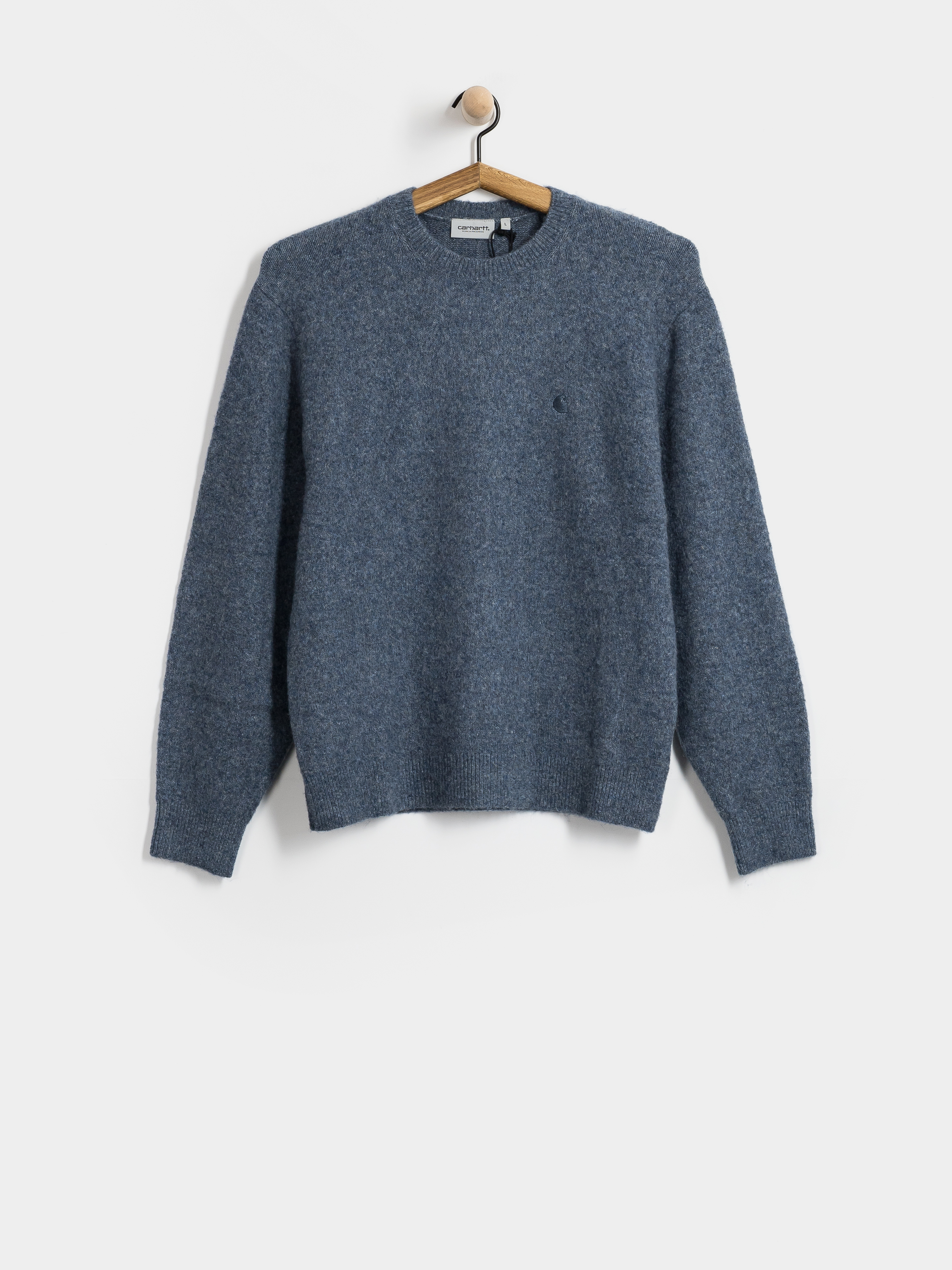 Svetr Carhartt WIP Curtis (tangled shady blue)