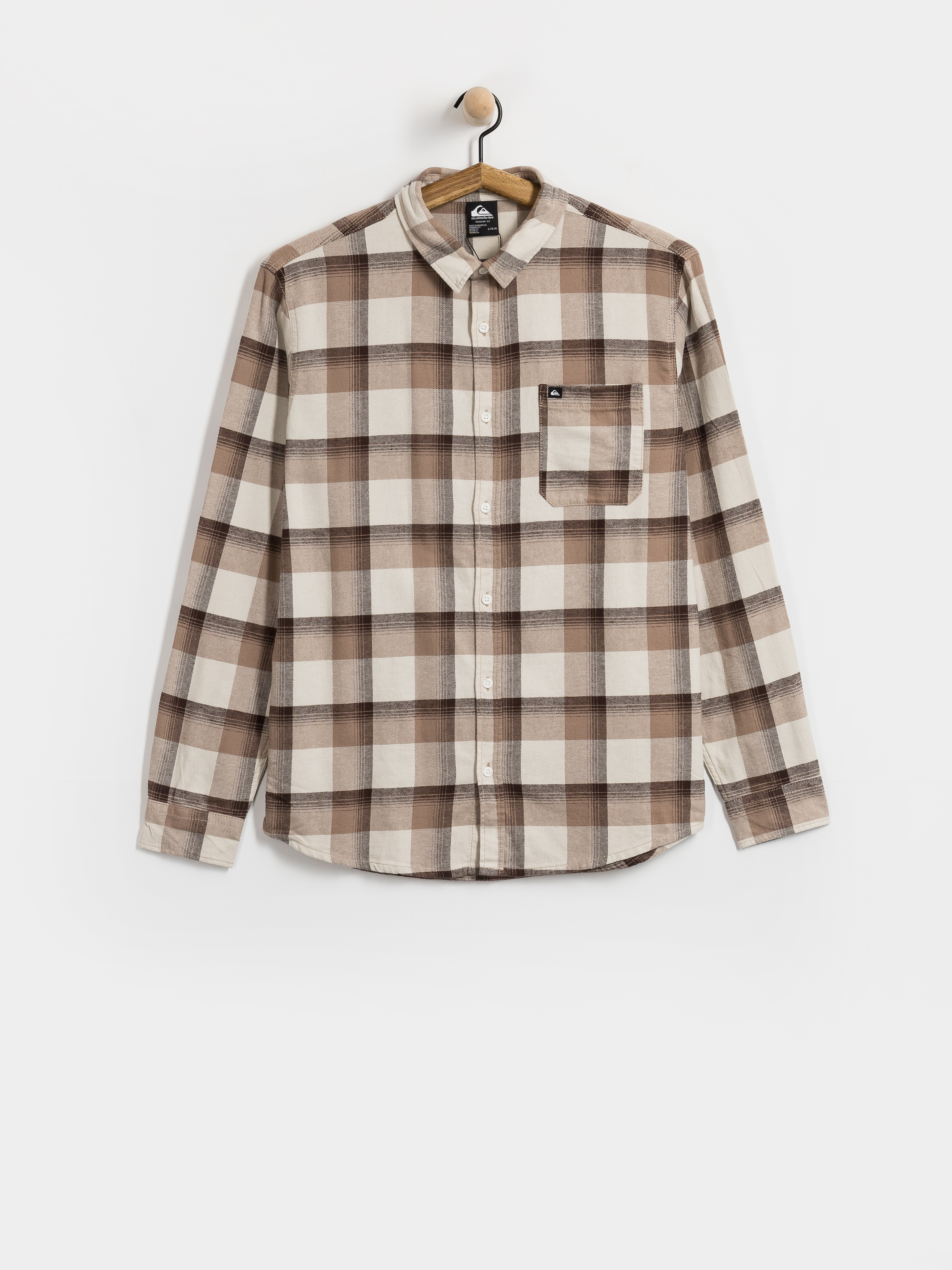 Košile Quiksilver Motherfly Plaid (pine bark motherfly)