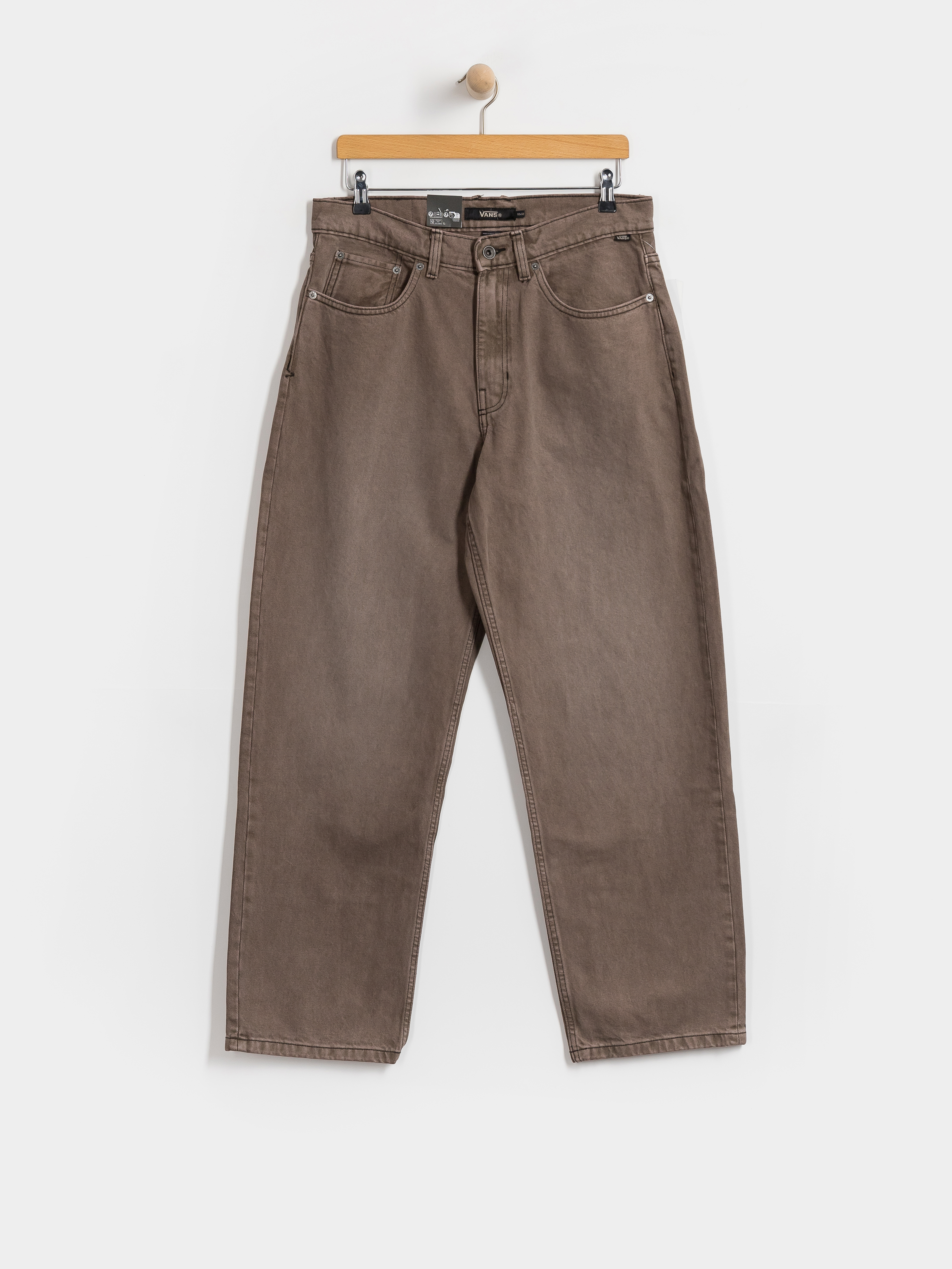 Kalhoty Vans Check 5 Loose Denim (walnut)
