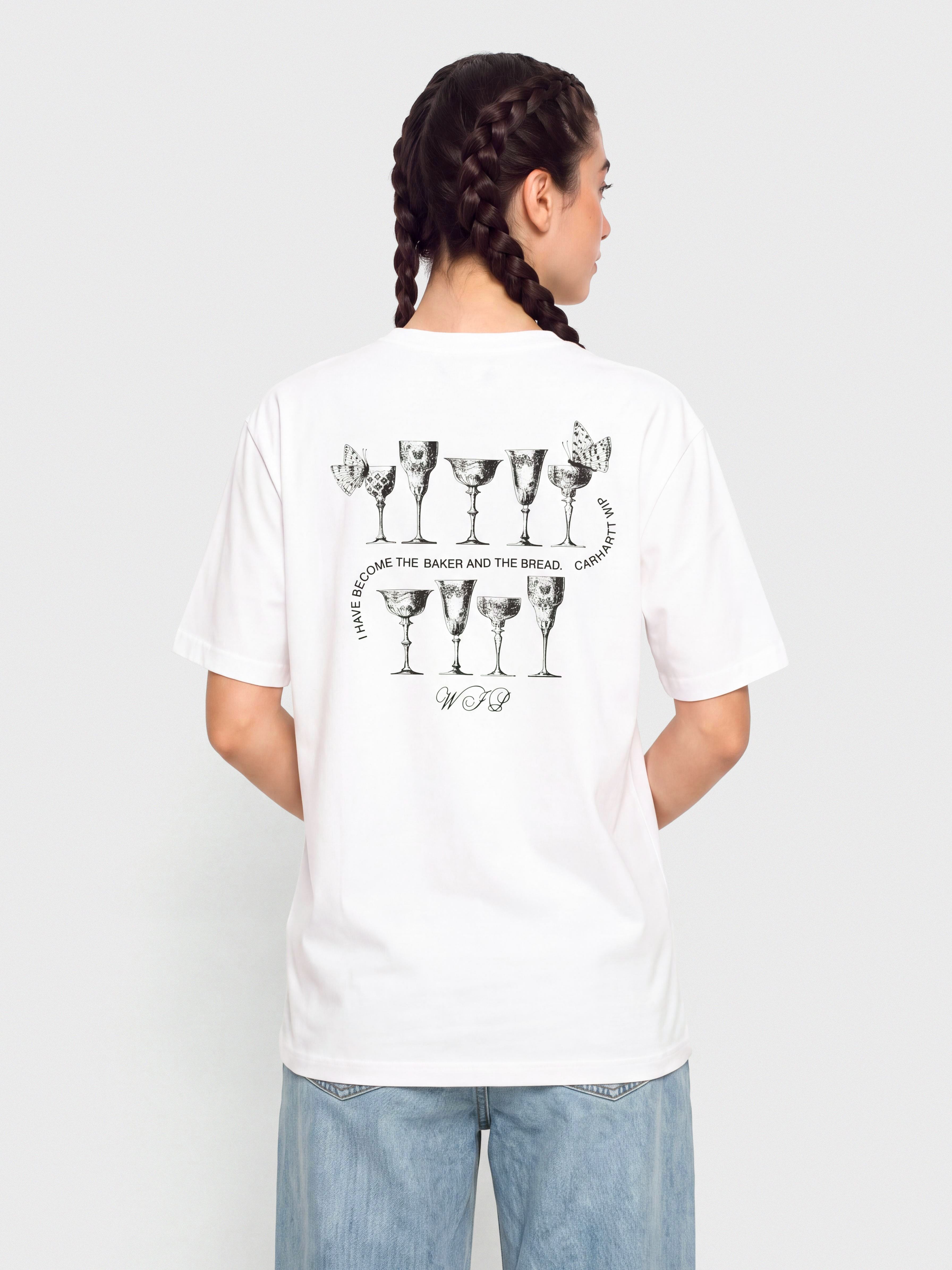 Tričko Carhartt WIP Silver Cups Wmn (white)