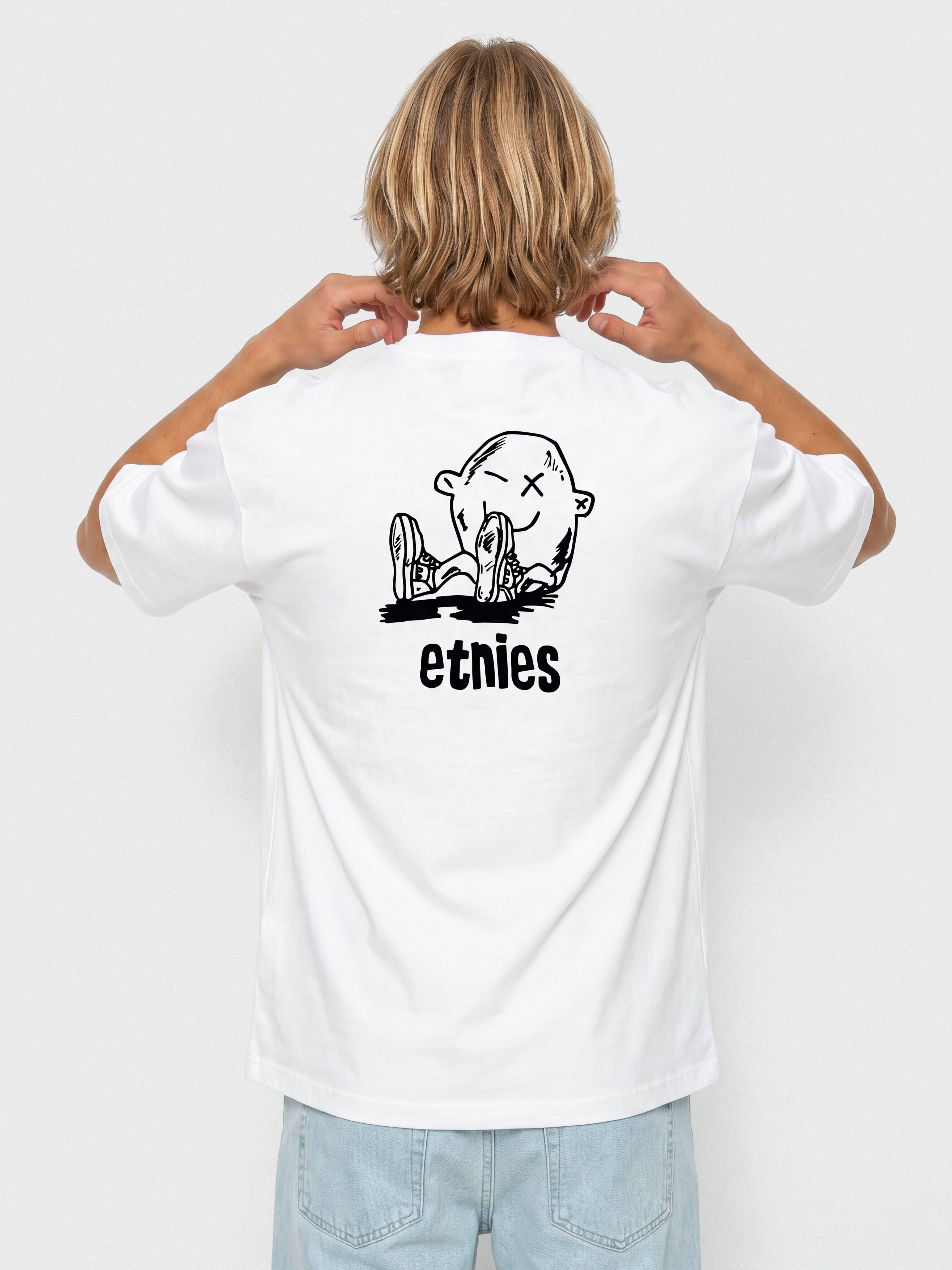 Tričko Etnies Etnies X Fos (white/navy)