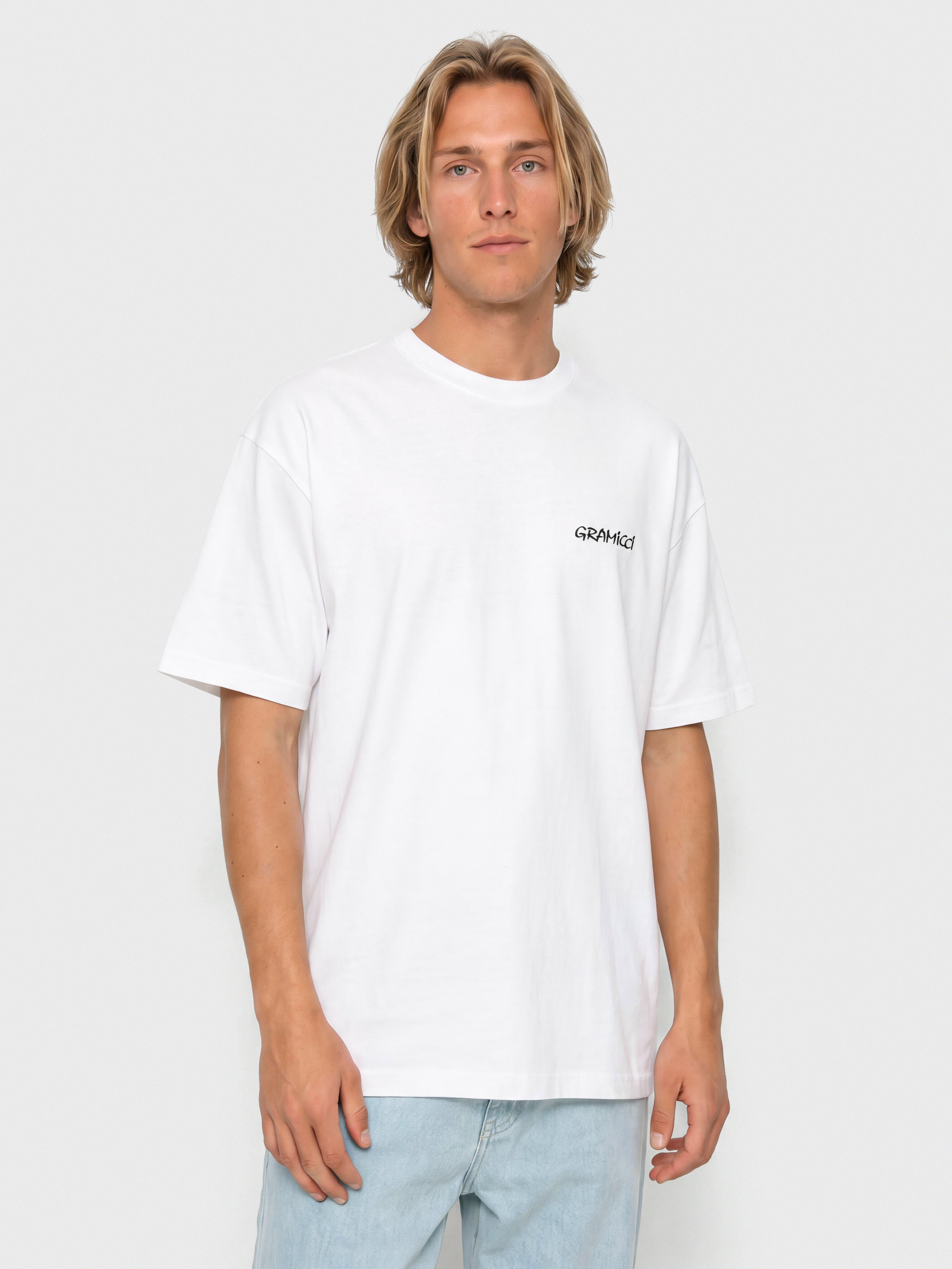 Tričko Gramicci Bass (white)