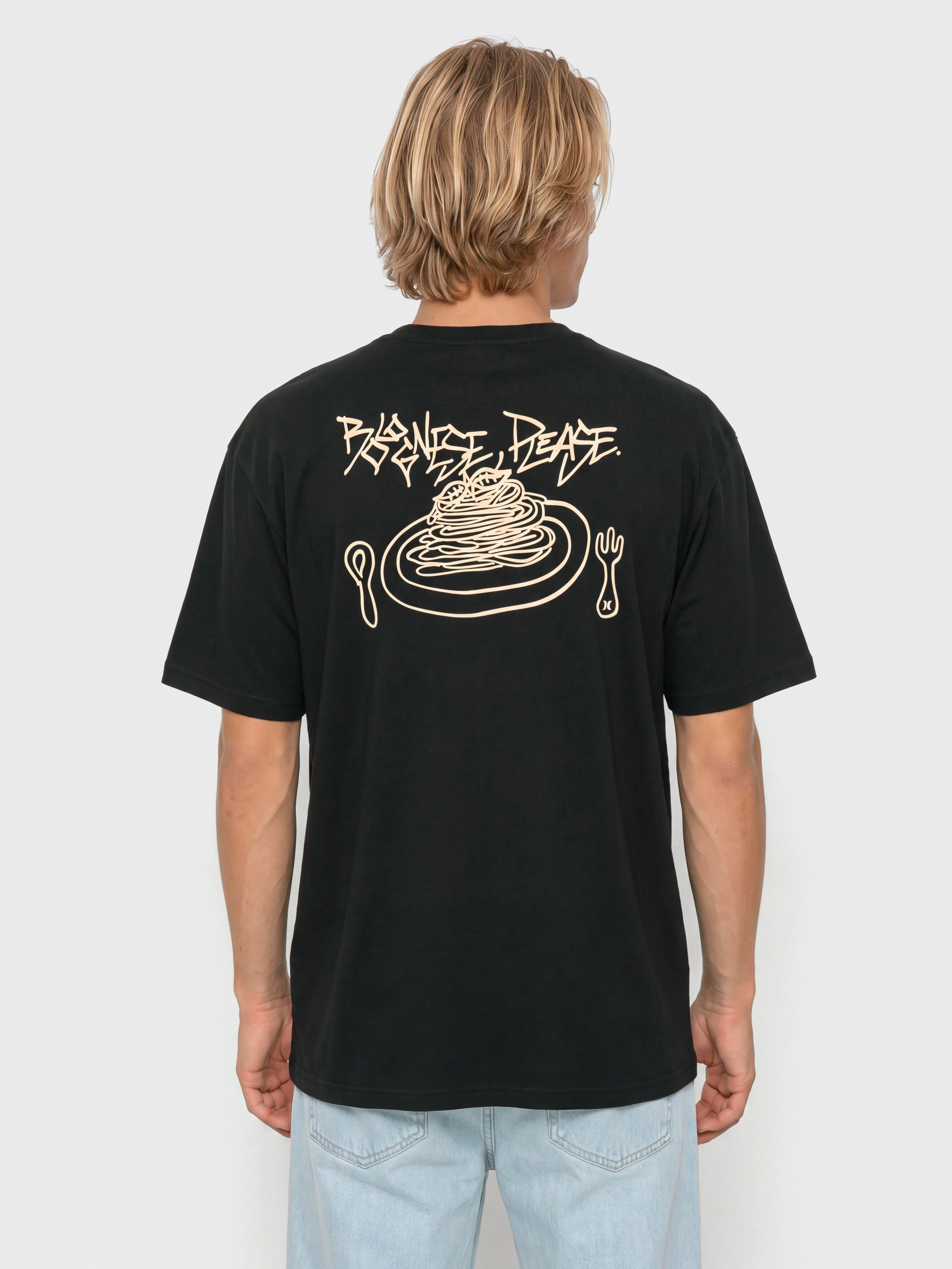 Tričko Hurley Pasta (black)