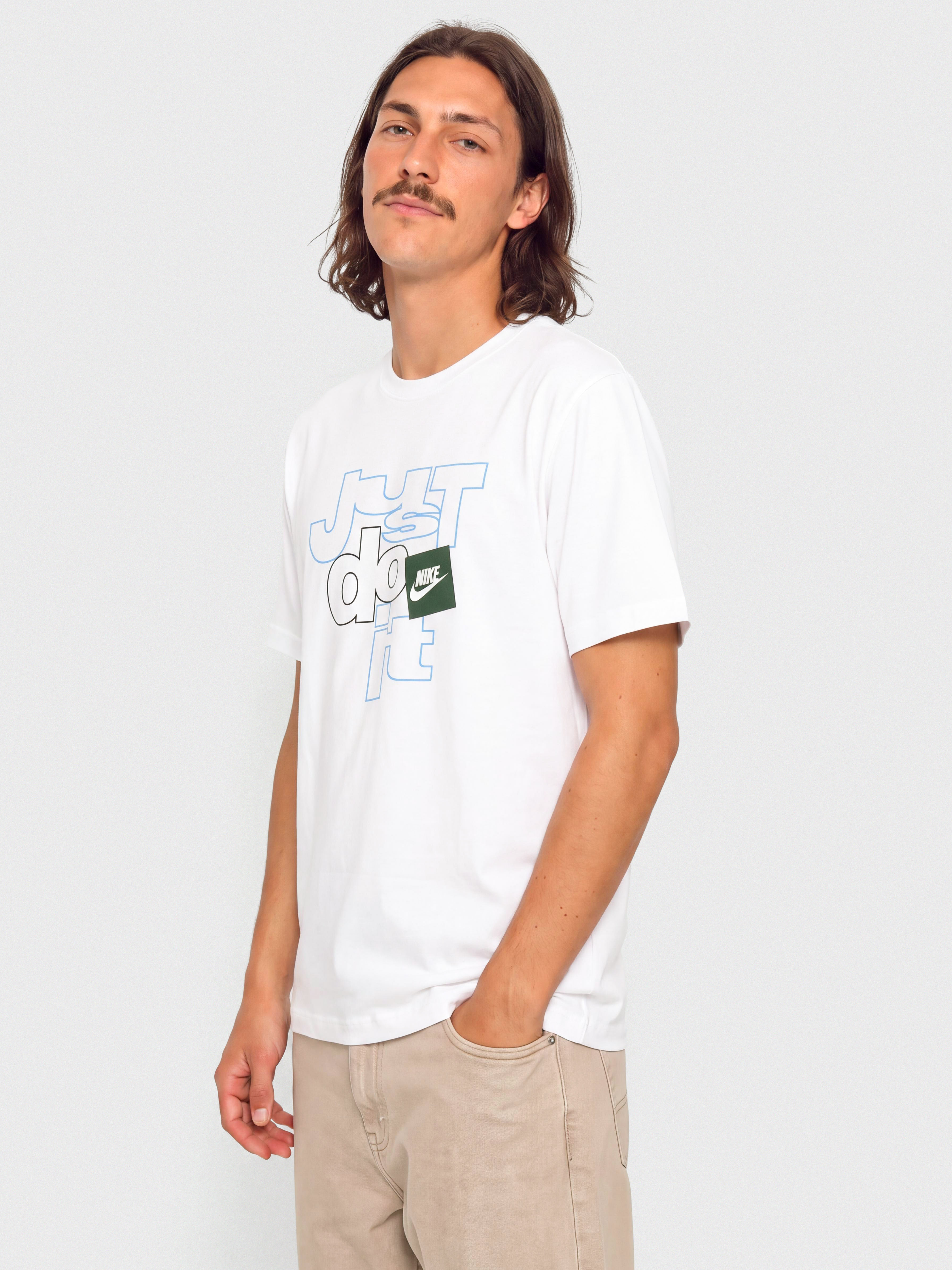 Tričko Nike SB Just Do It (white)