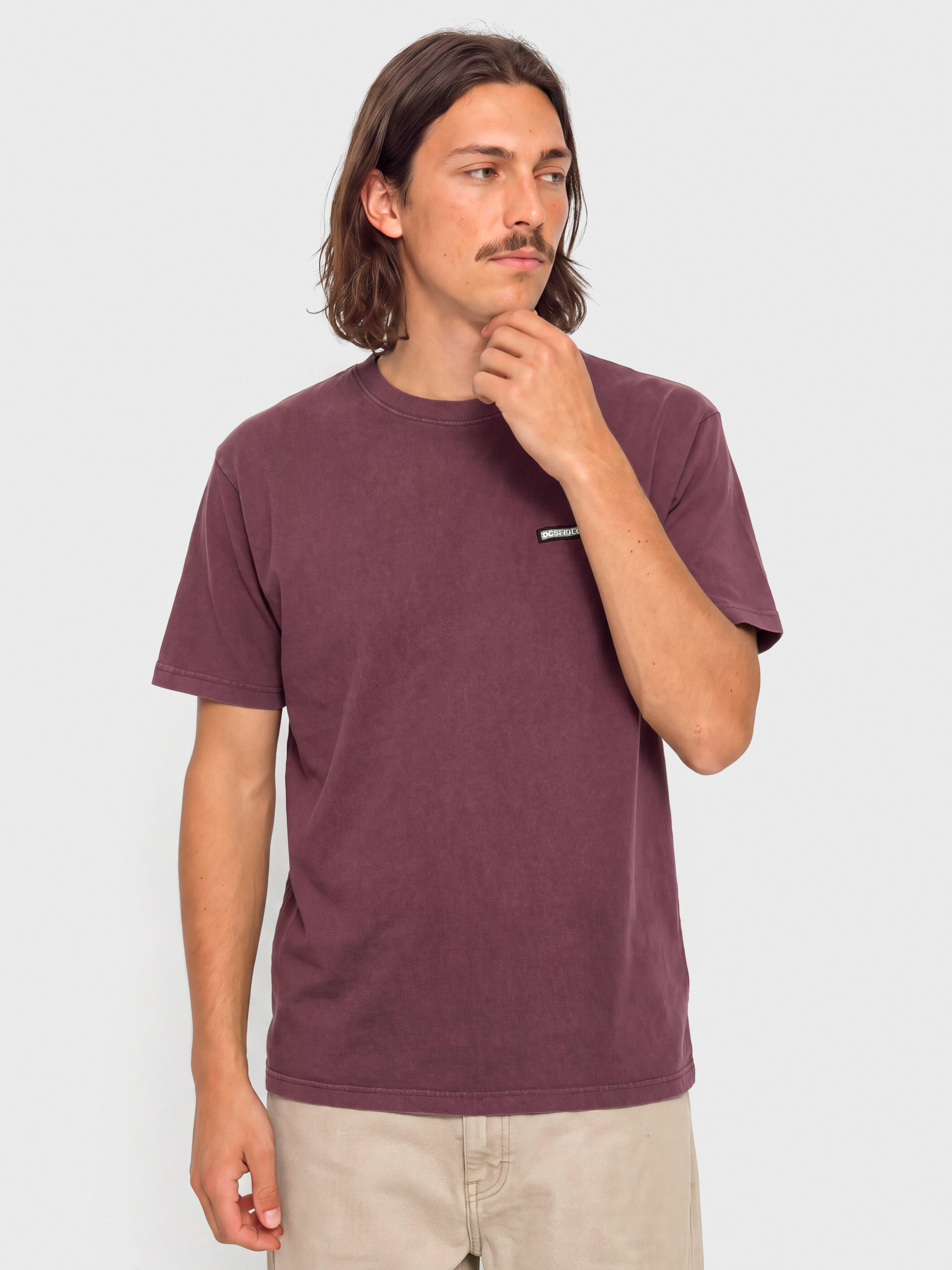 Tričko DC Patch It Washed (fig)