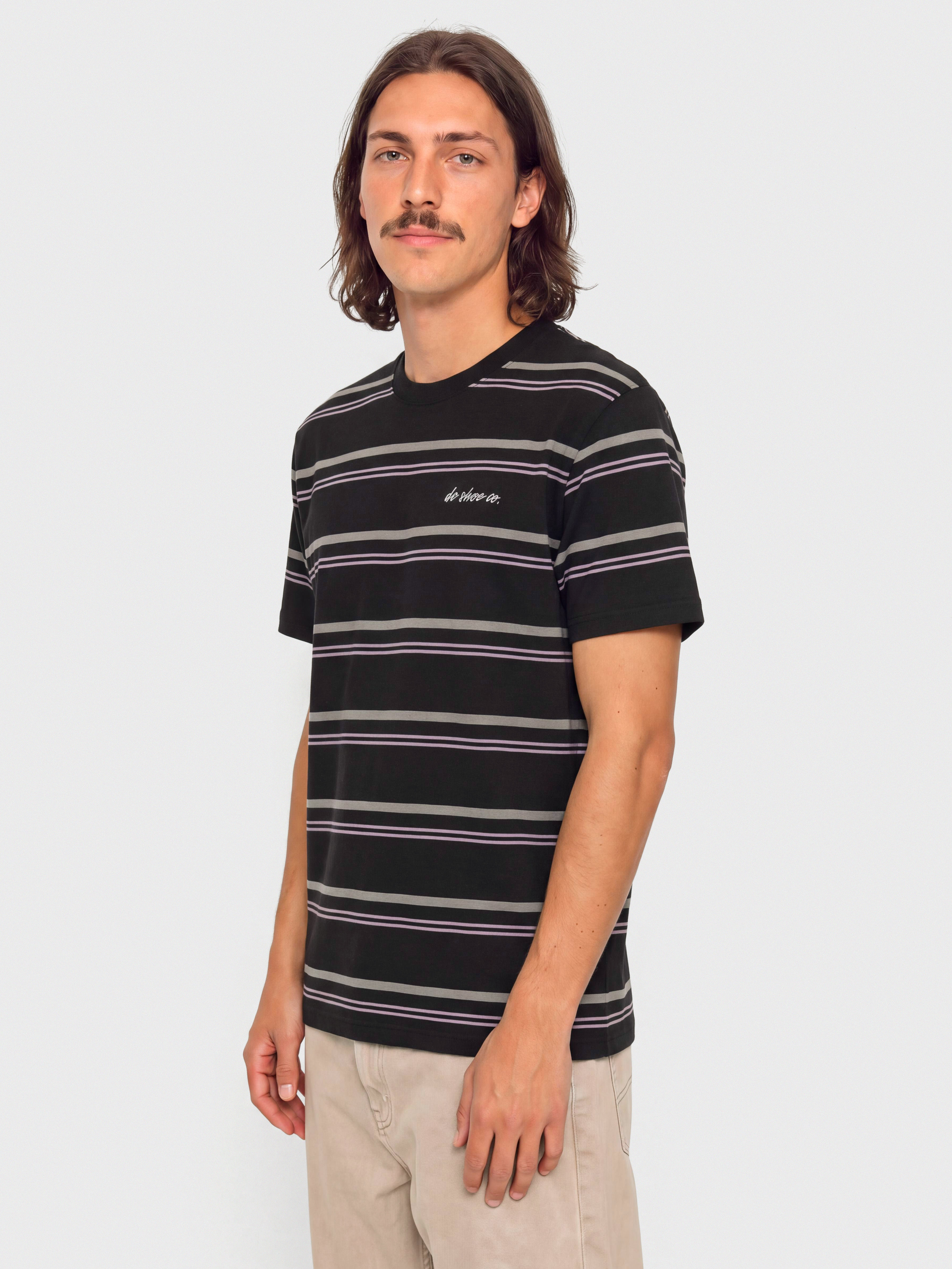 Tričko DC Sheriff Stripe (black)