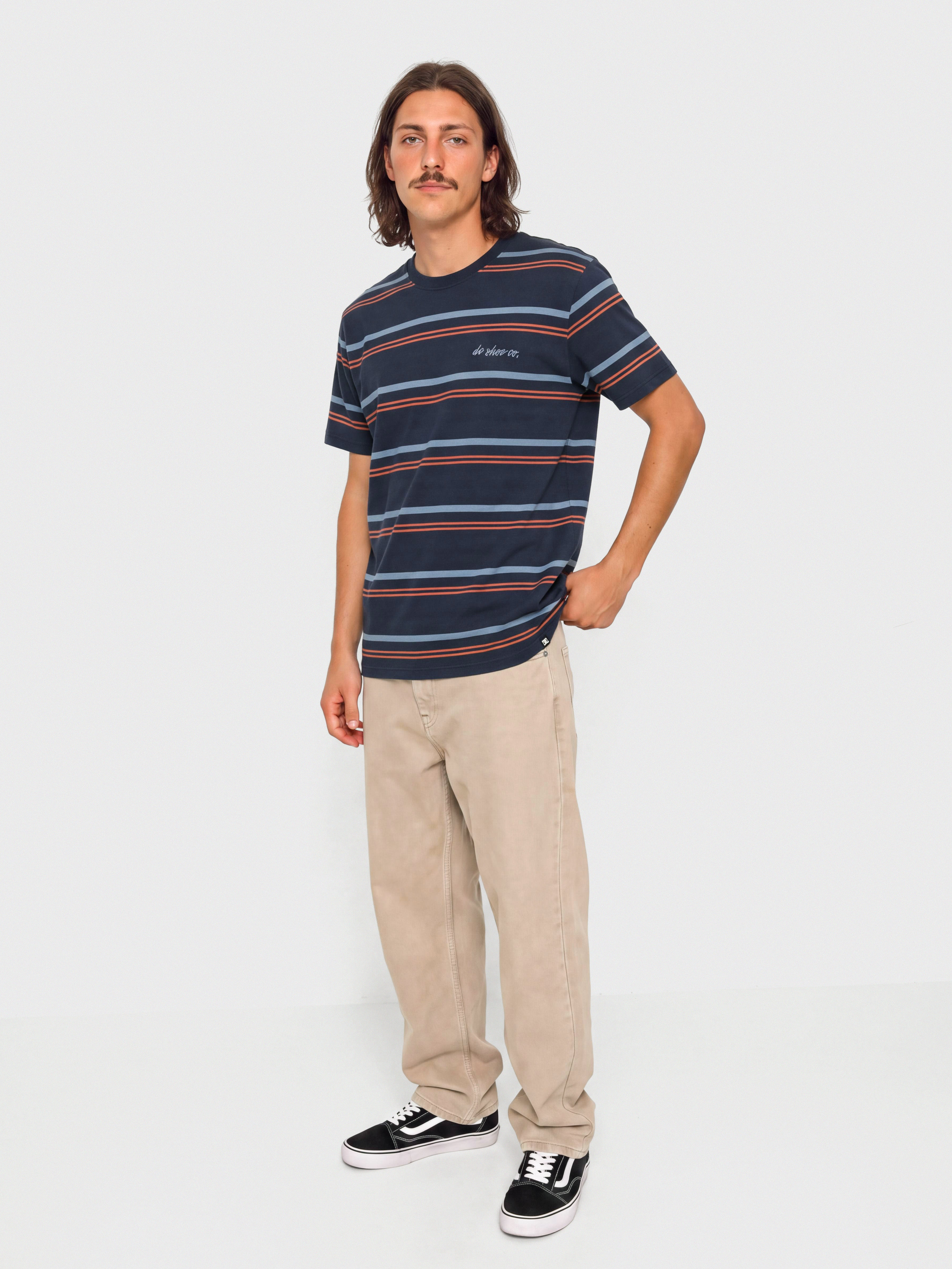 Tričko DC Sheriff Stripe (black iris)