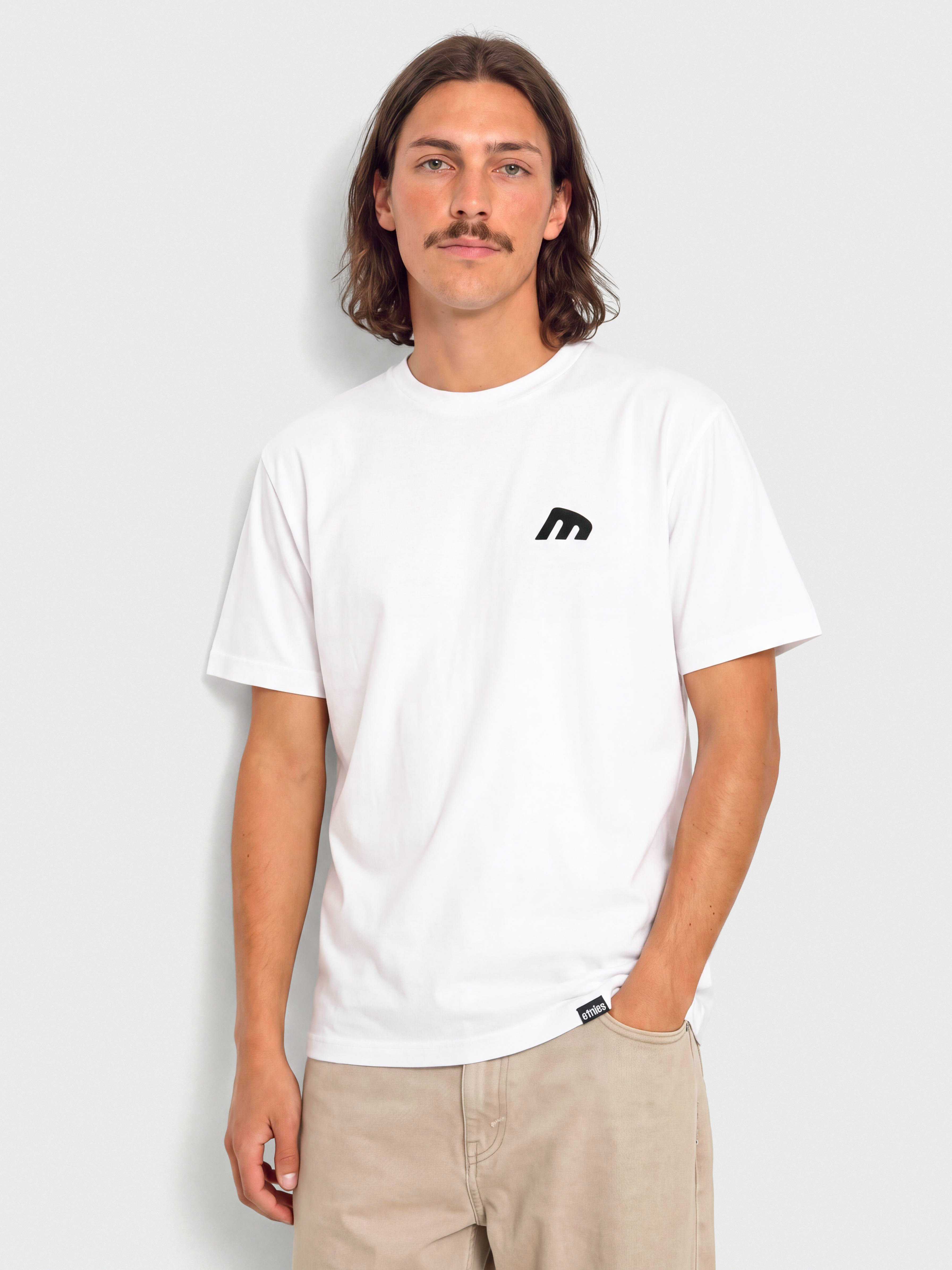 Tričko Etnies Team Embroidery (white/black)