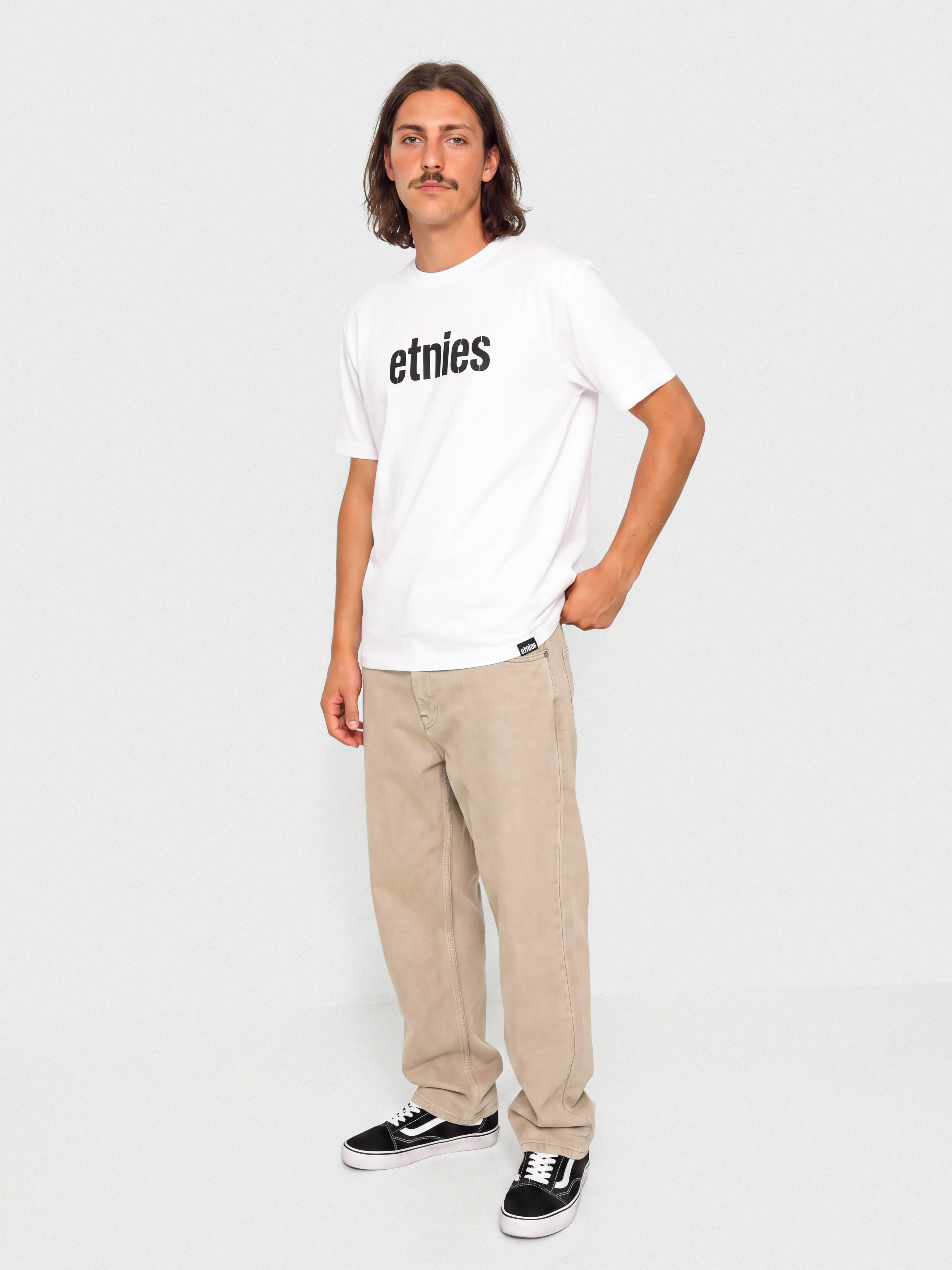 Tričko Etnies Wordmark (white)
