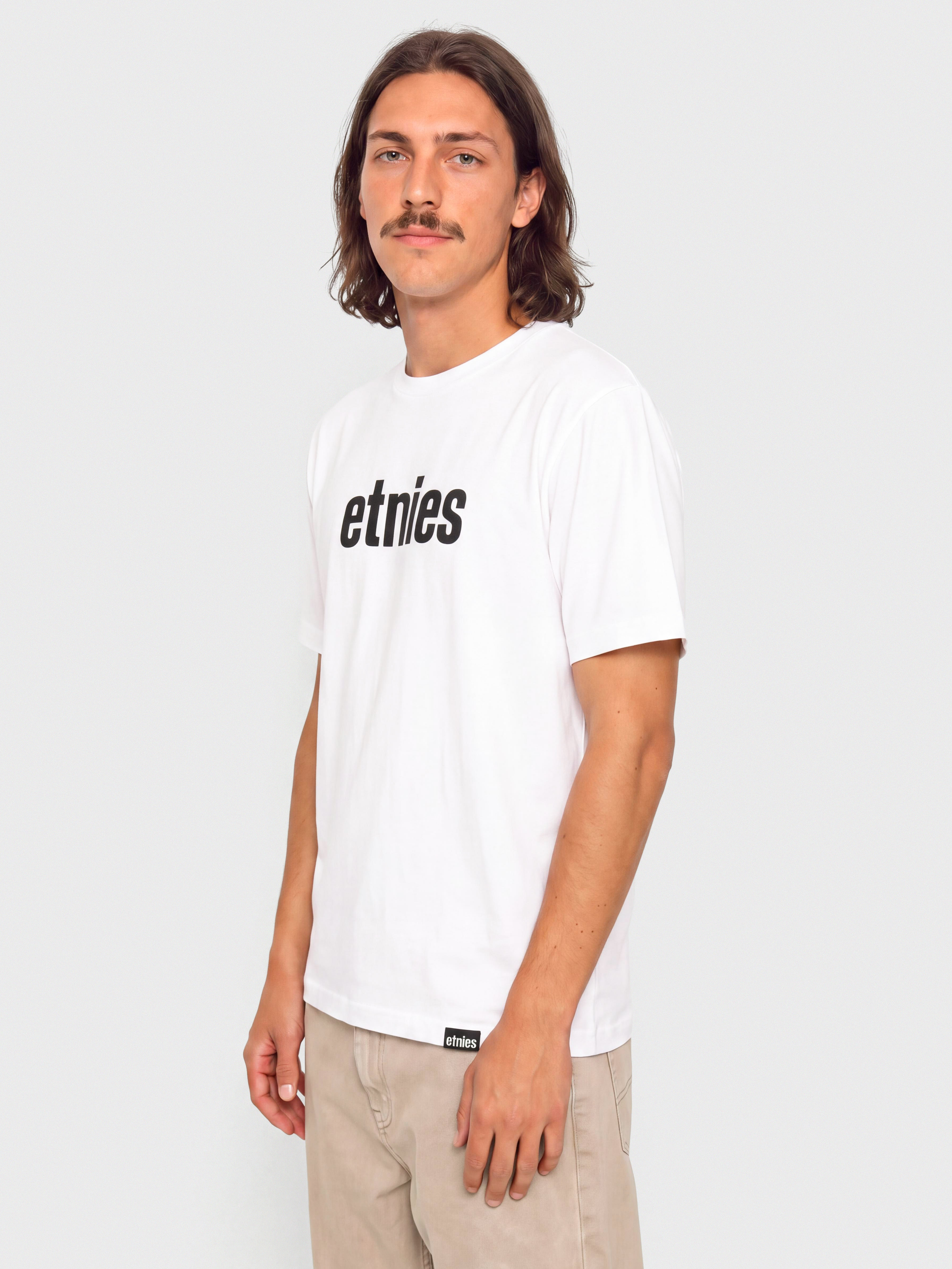 Tričko Etnies Wordmark (white)