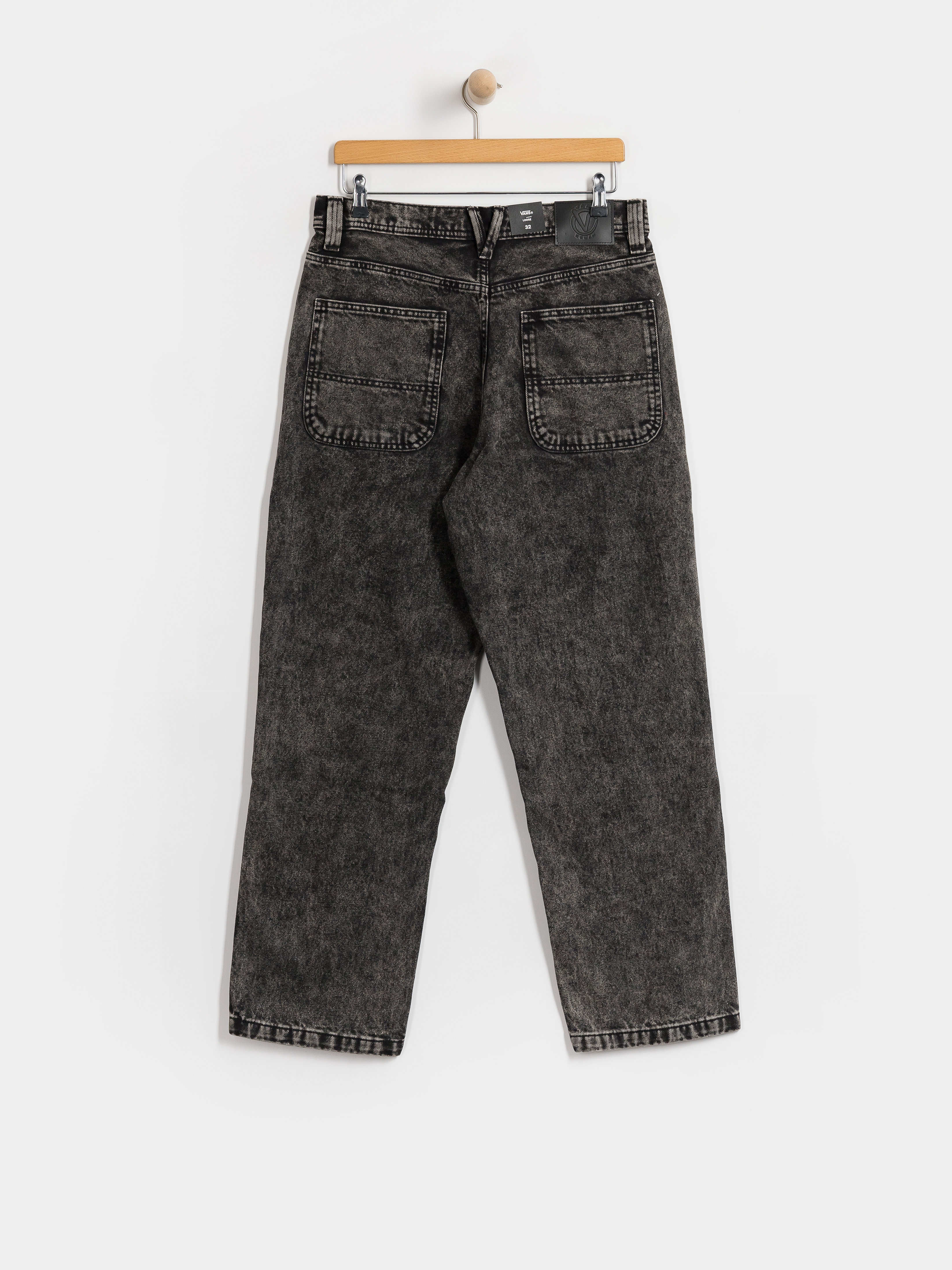 Kalhoty Vans X Rowan Double Knee (stonewash black)