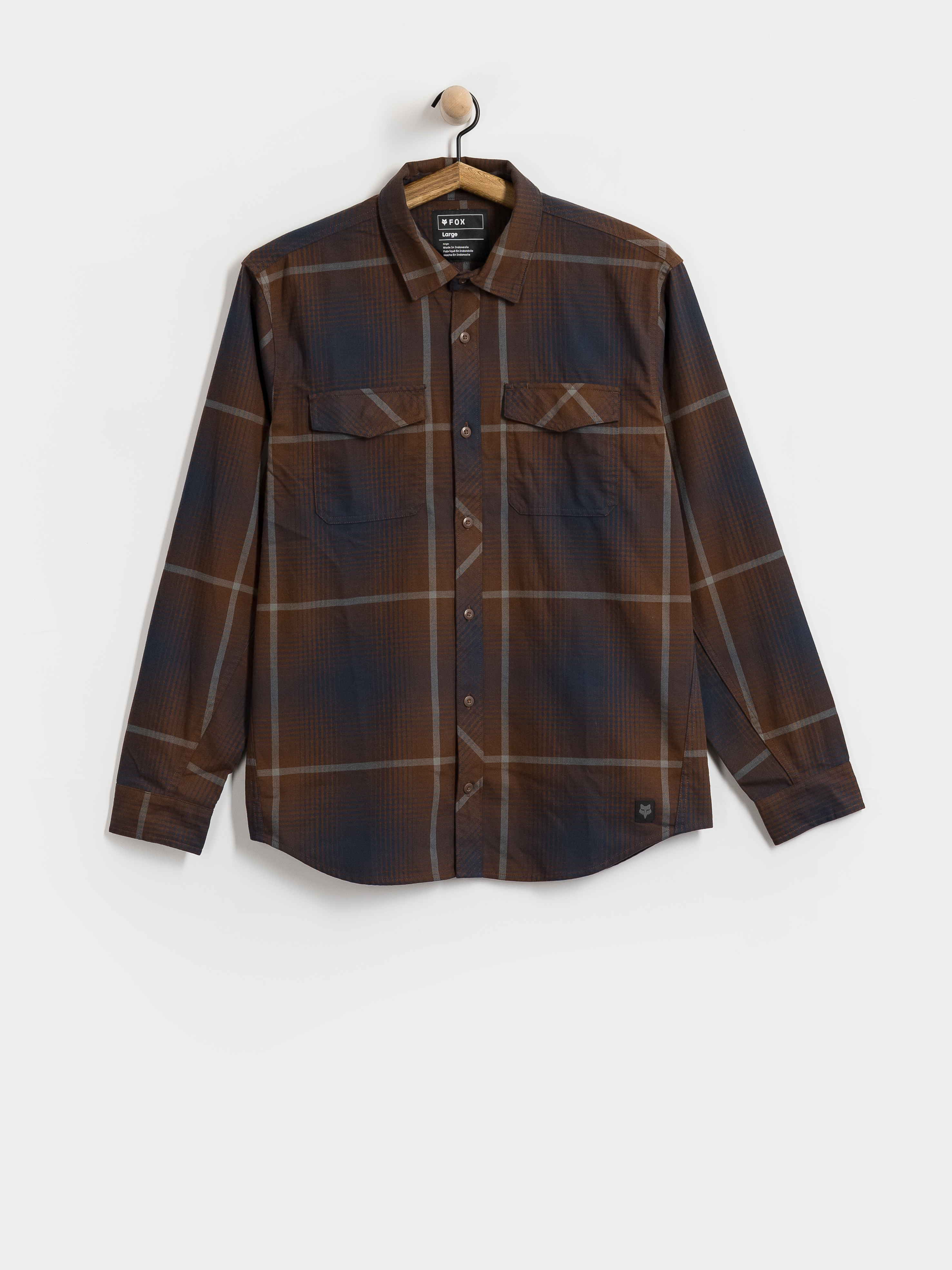 Košile Fox Survivalist Fire Flannel (dark brown)