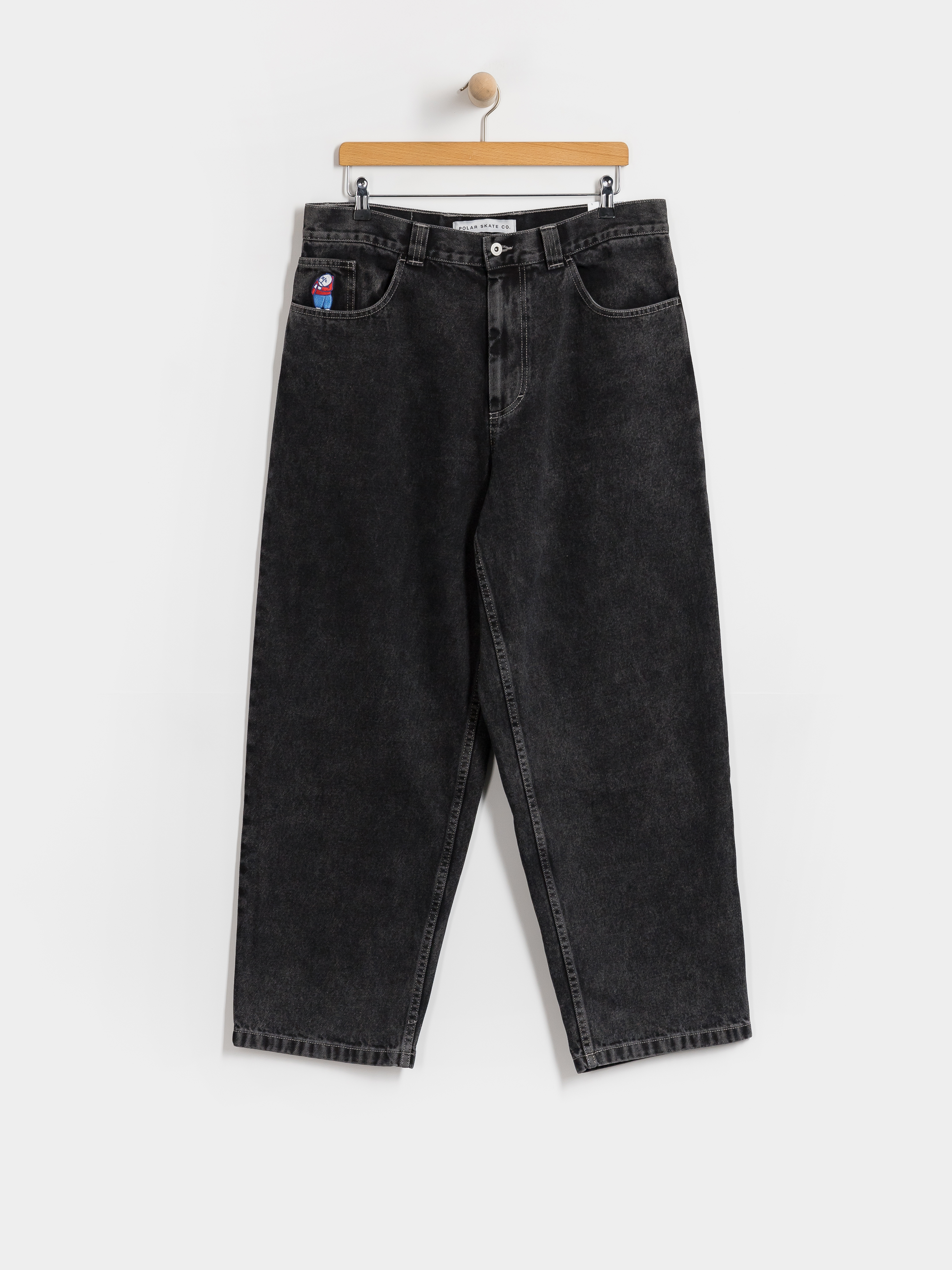 Kalhoty Polar Skate Big Boy (silver black og)