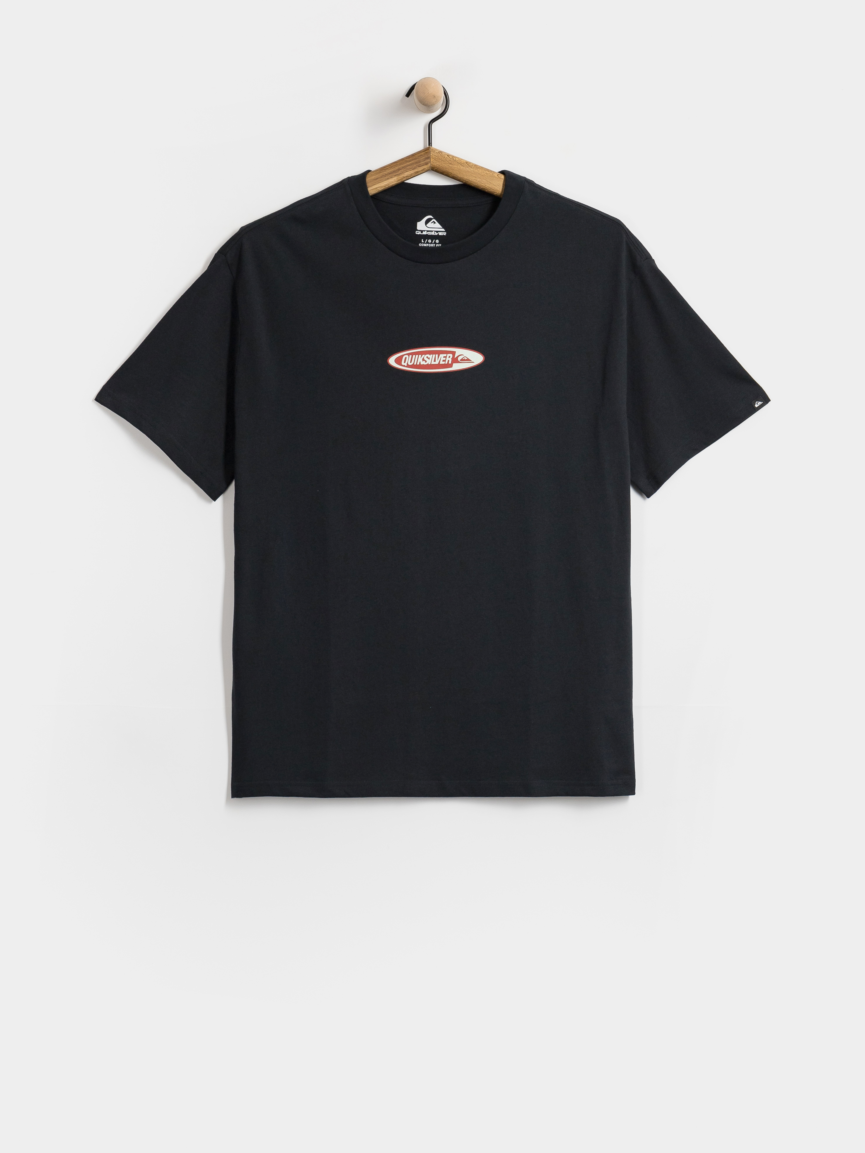 Tričko Quiksilver Disk (black)