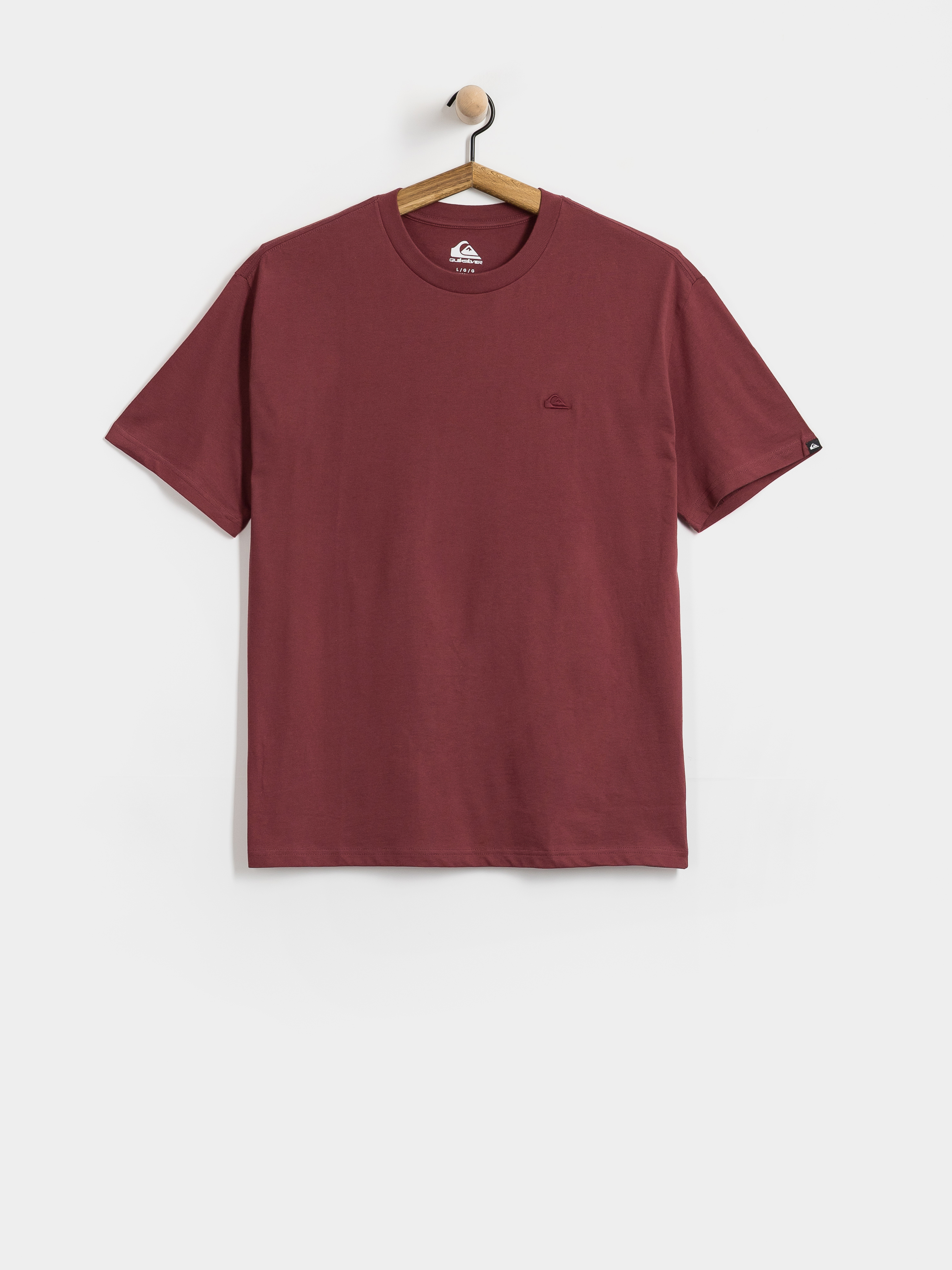 Tričko Quiksilver Salt Water (oxblood red)