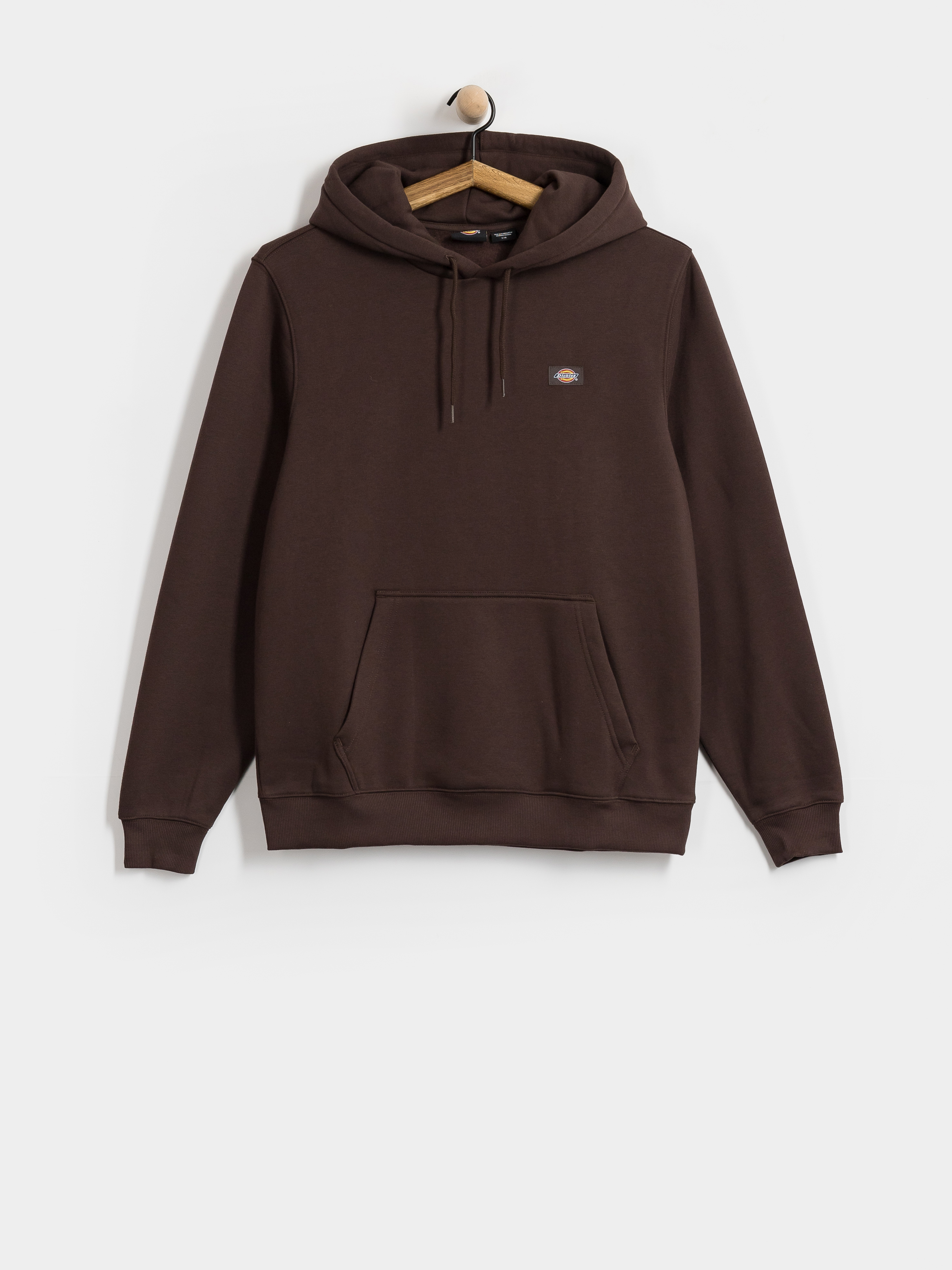 Mikina s kapucí Dickies Oakport HD (chocolate brown)