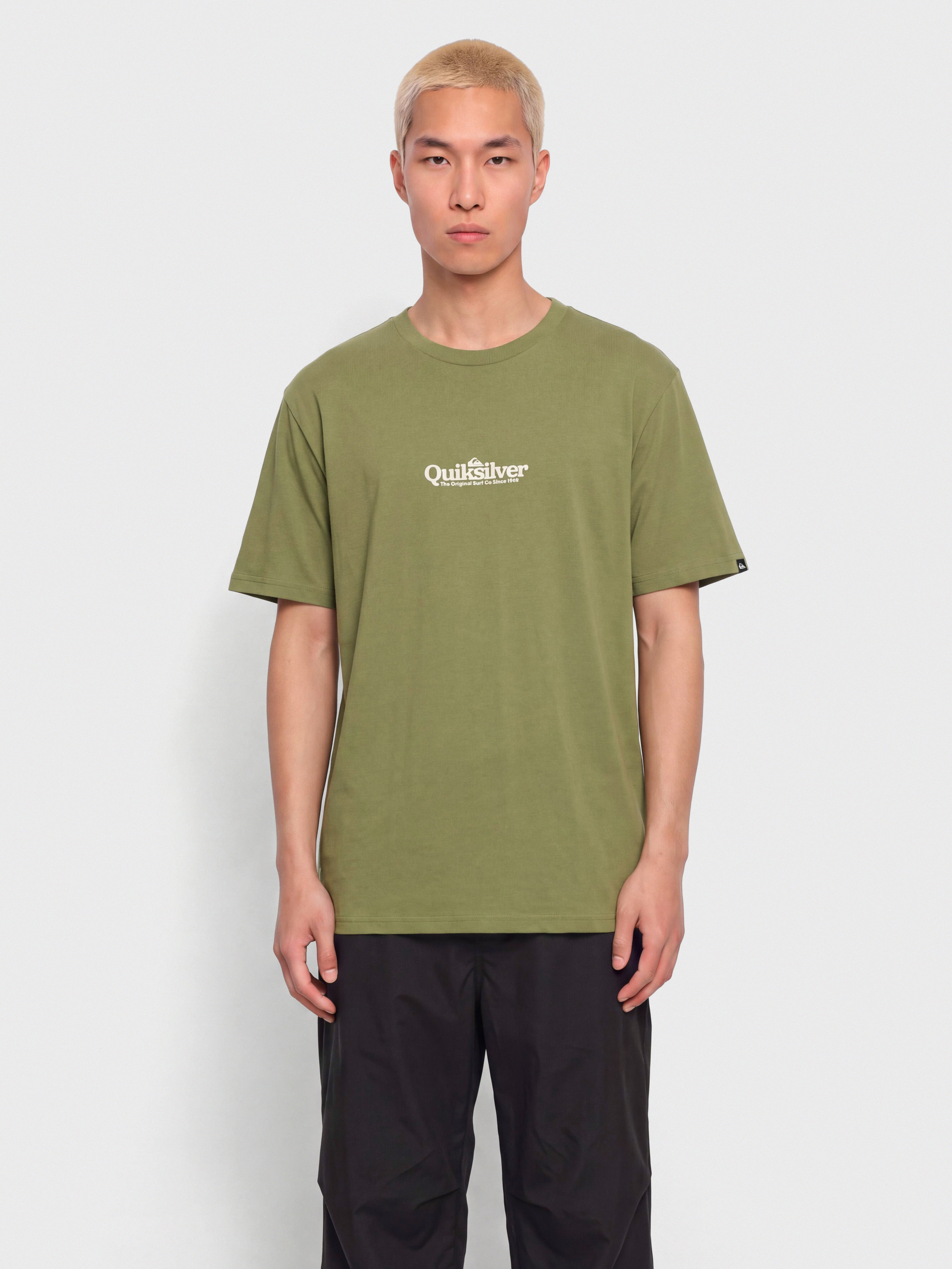 Tričko Quiksilver Fineline (loden green)