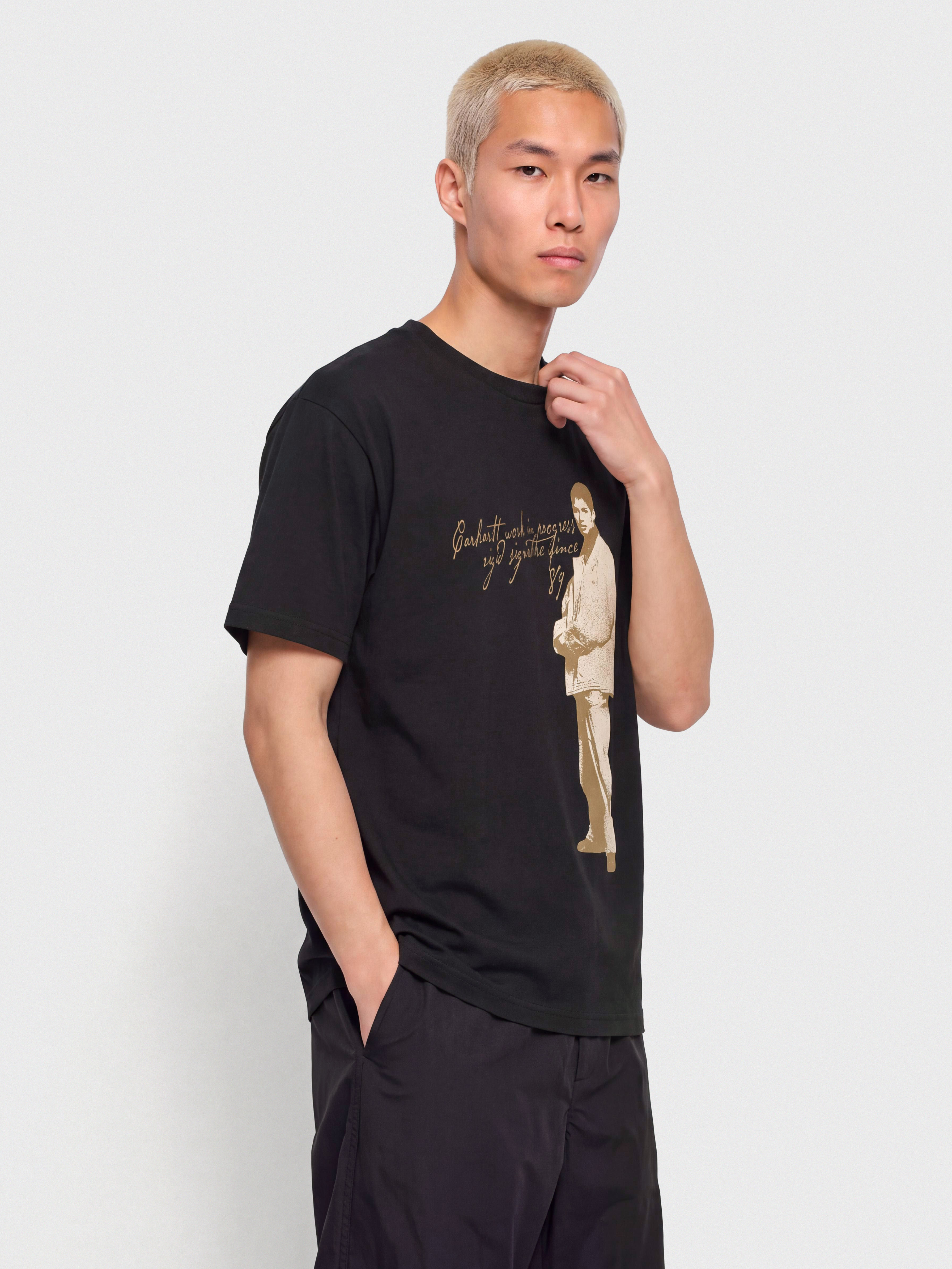 Tričko Carhartt WIP Archive 95 (black)