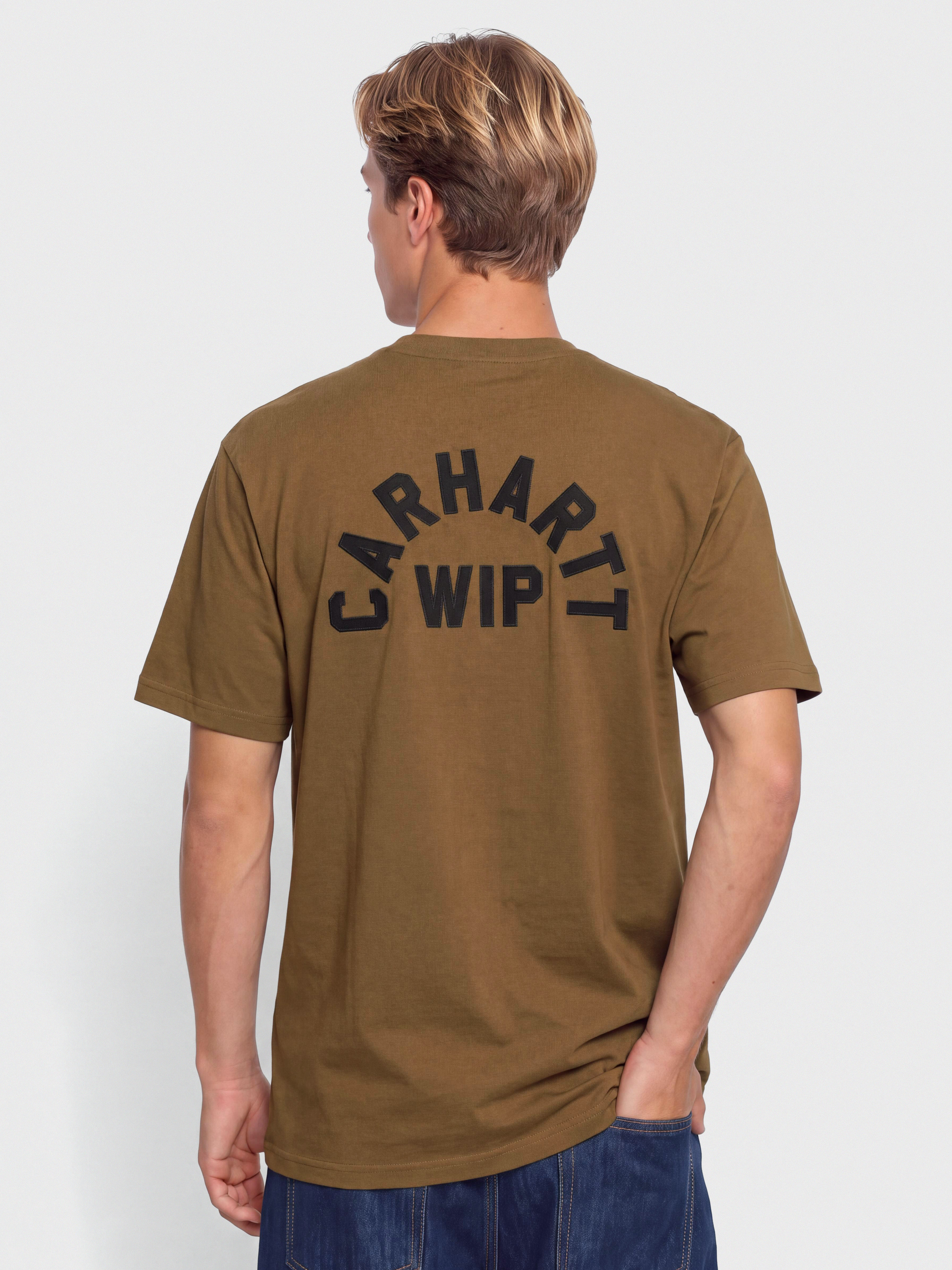 Triu010dko Carhartt WIP Arch Script (wip h brown/black)