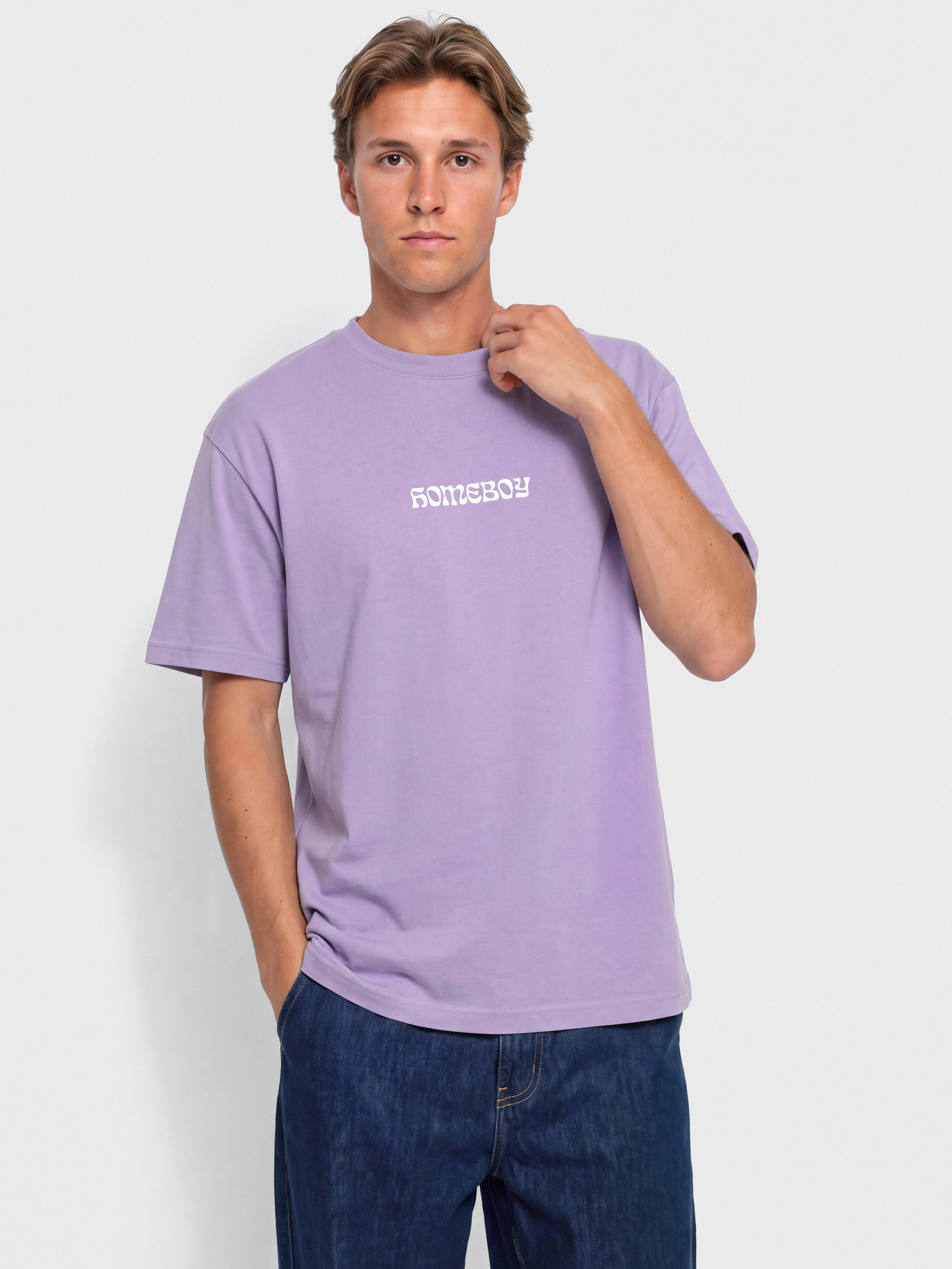 Tričko Homeboy Big Text (lilac)