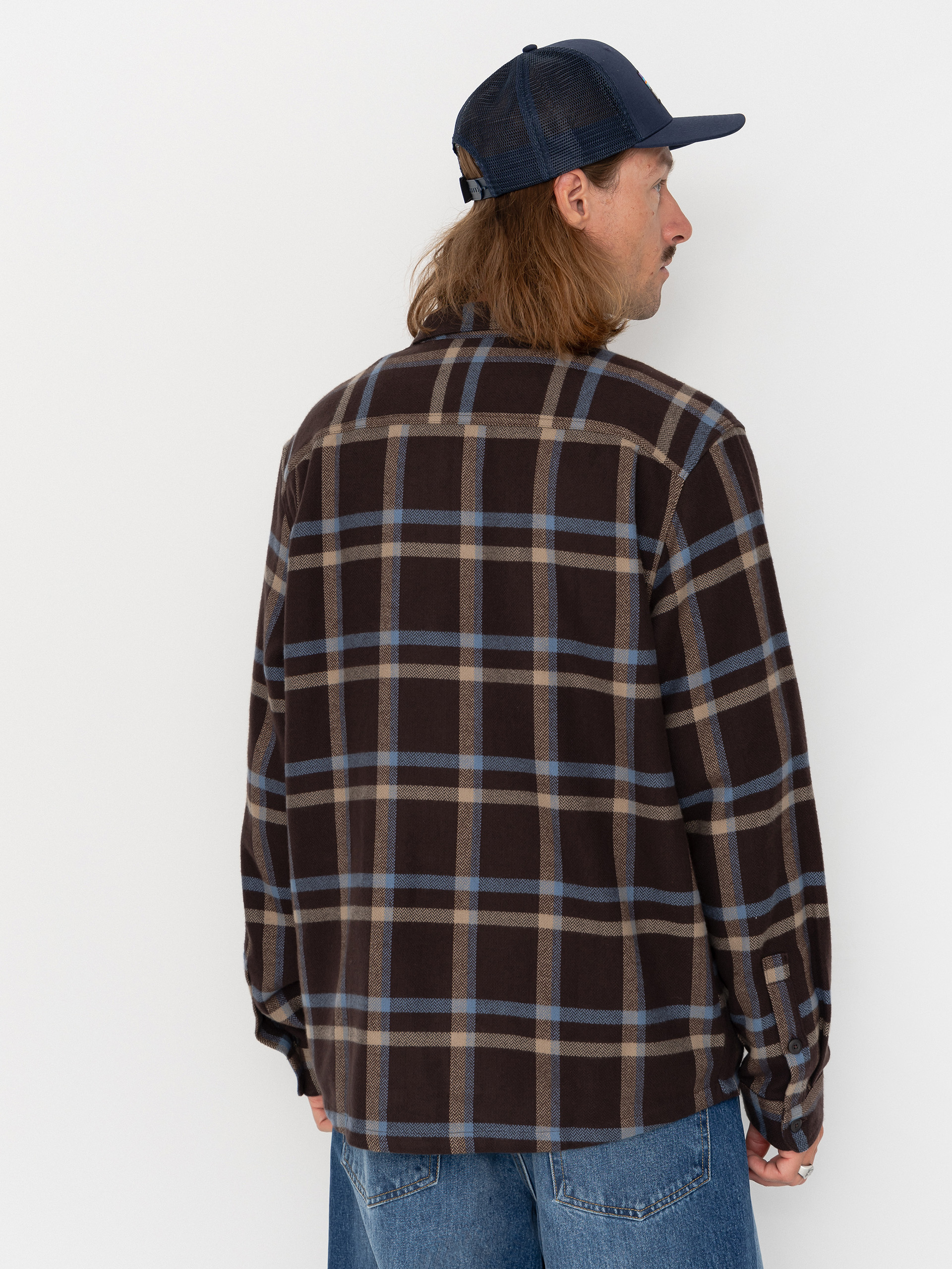 Košile Patagonia Fjord Flannel (crossing den brown)