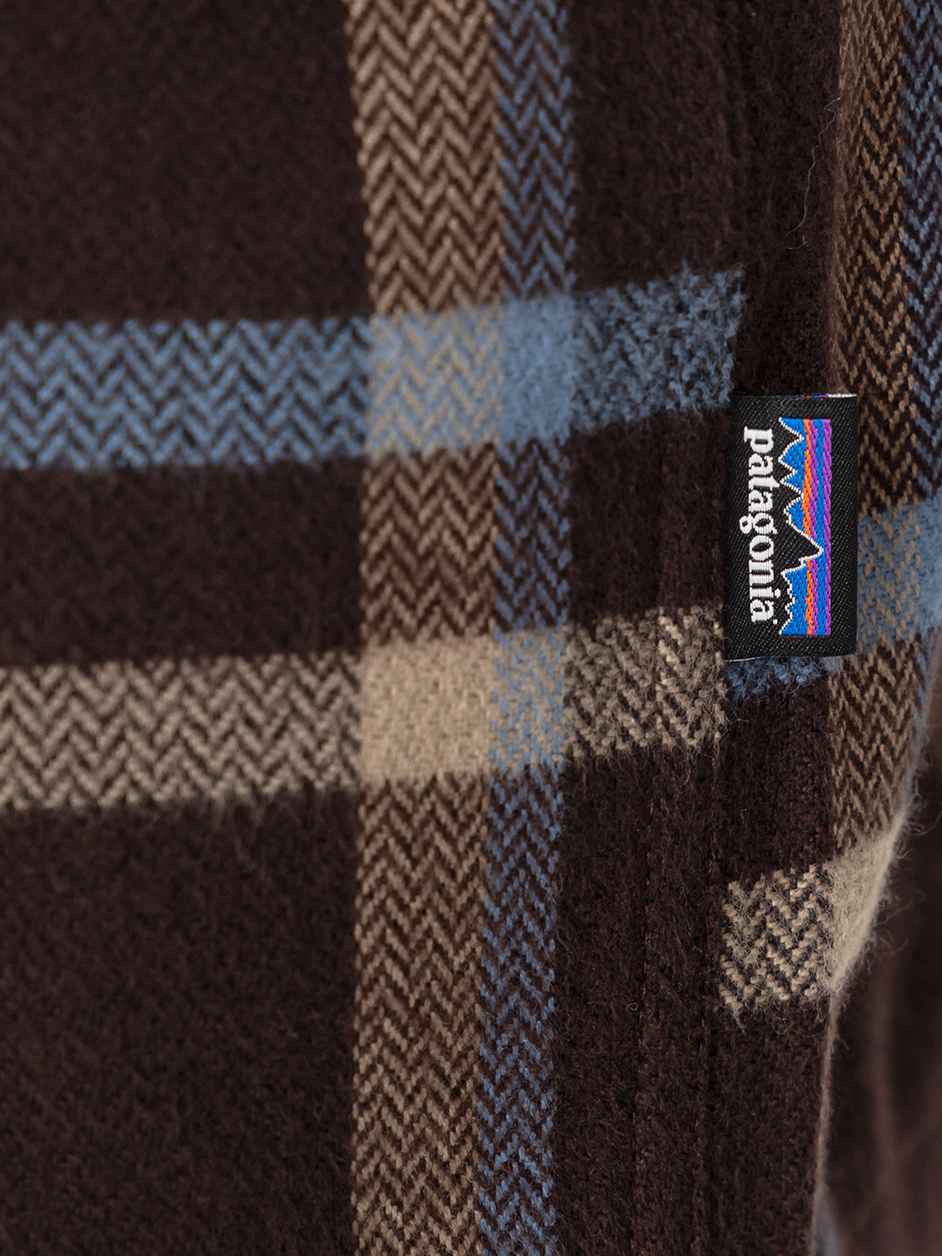 Košile Patagonia Fjord Flannel (crossing den brown)