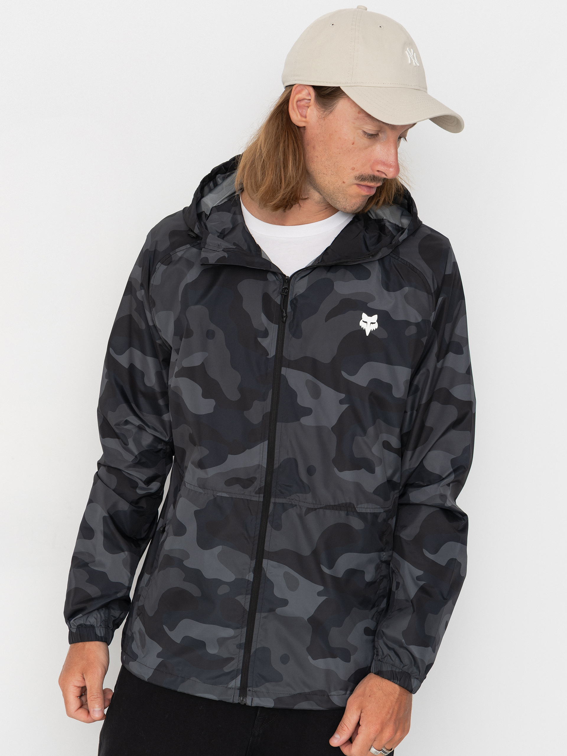 Bunda Fox Fox Head Camo Windbreaker (black camo)