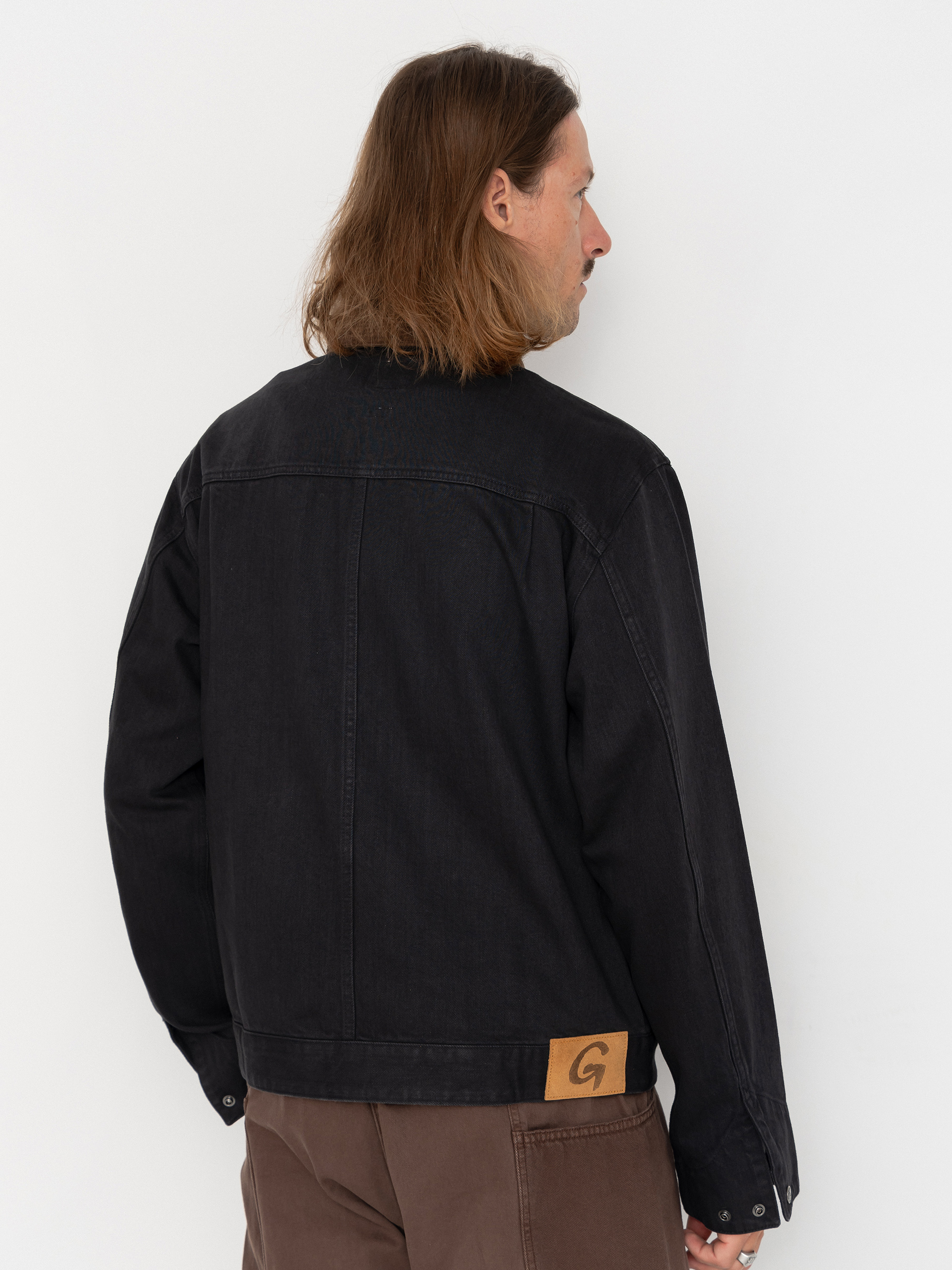 Bunda Gramicci Japanese Denim Trucker (true black)